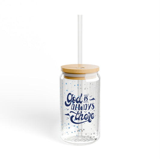 God Is Always There Glass