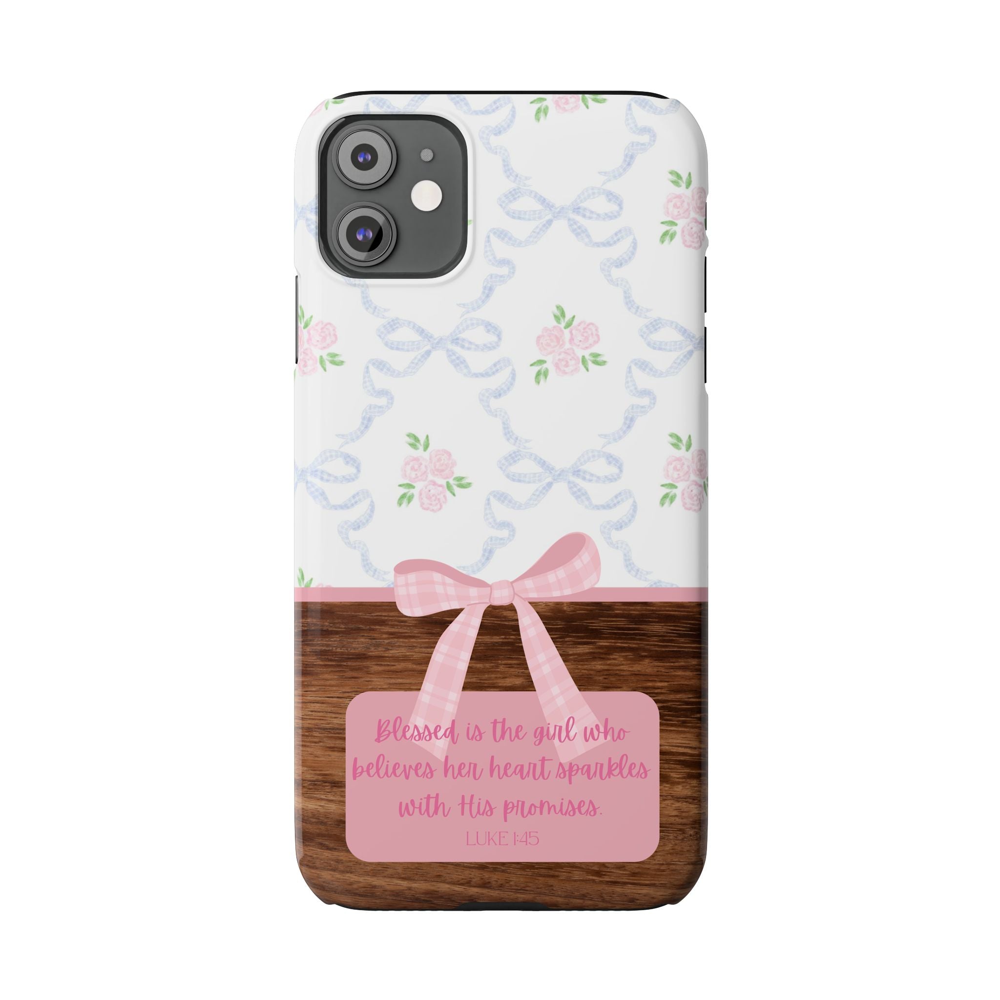 Blessed Is The Girl iPhone Case