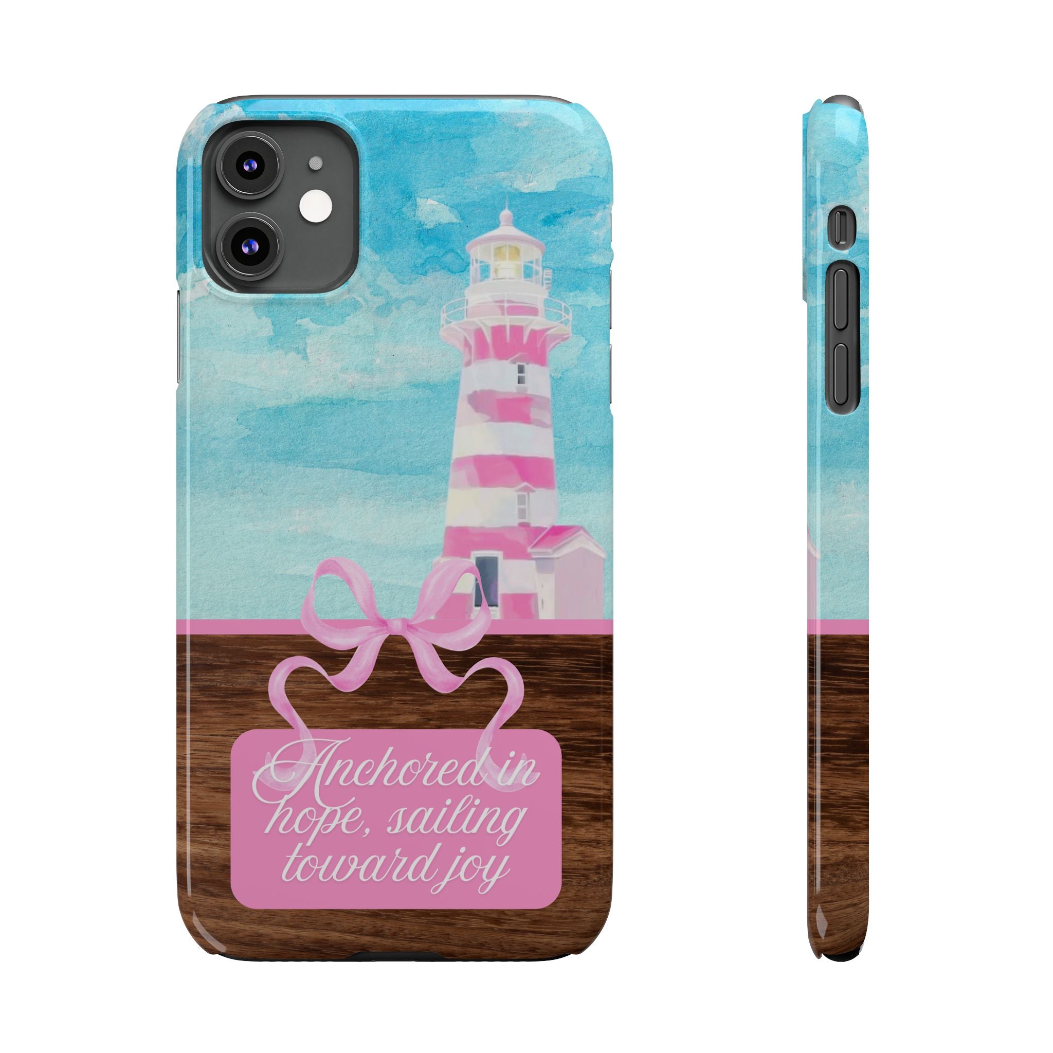 Anchored In Hope iPhone Case
