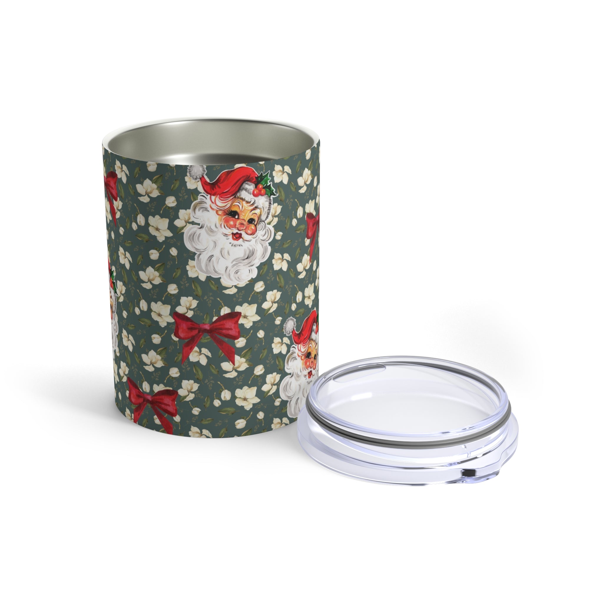 Santa & Bows Mini Tumbler