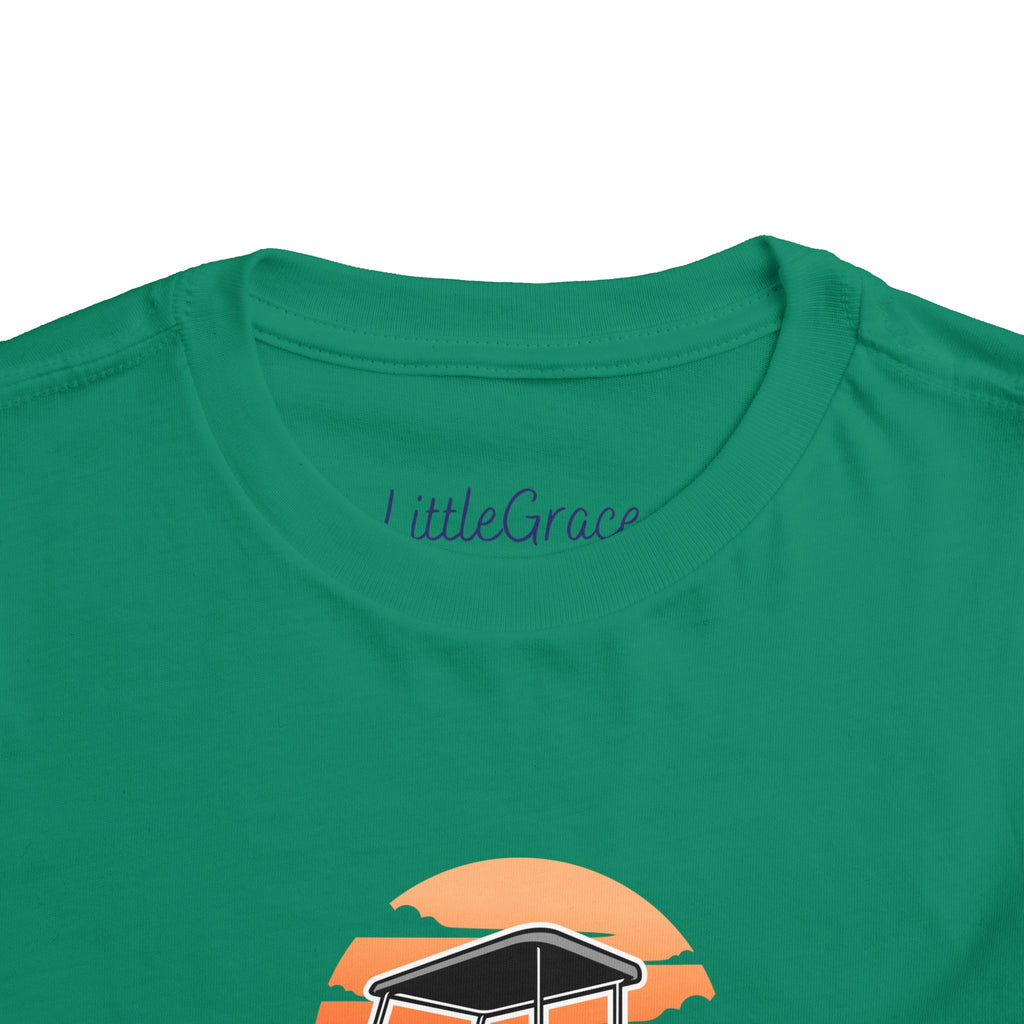 Rolling With My Dad Golf Toddler Tee