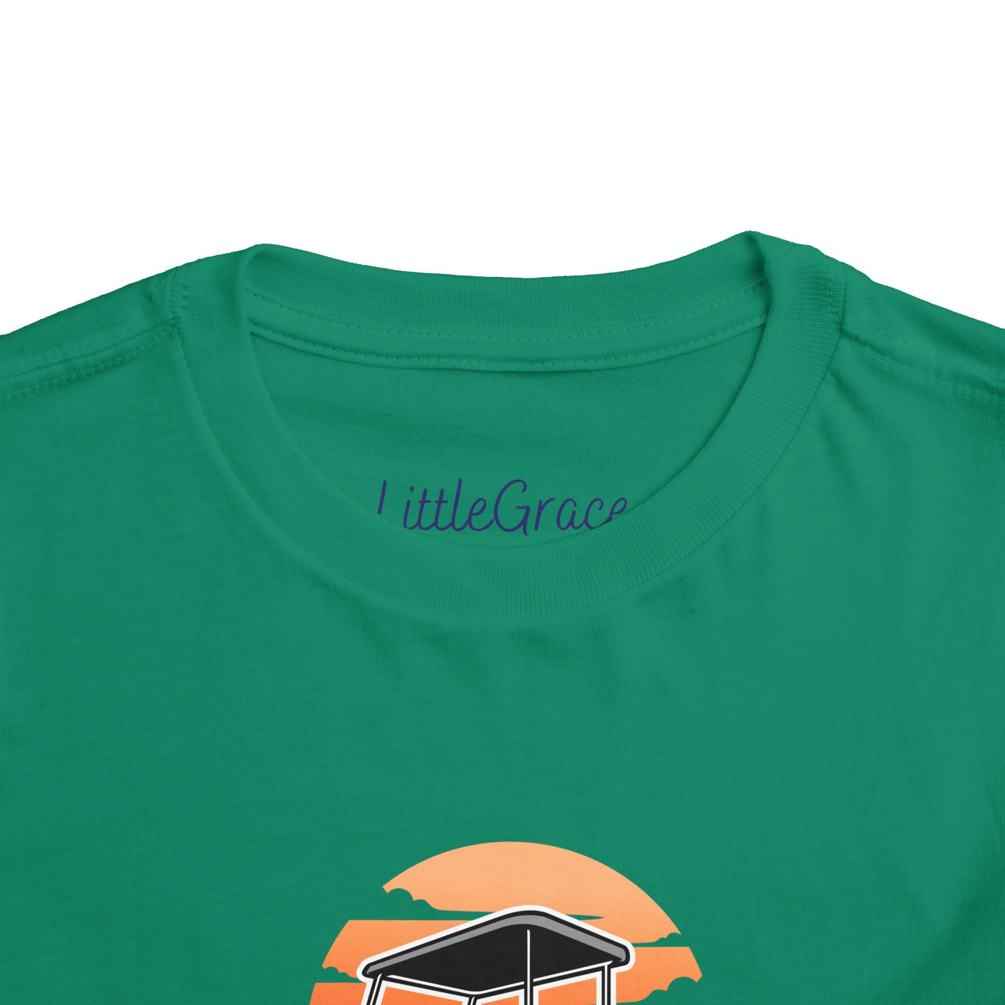 Rolling With My Dad Golf Toddler Tee