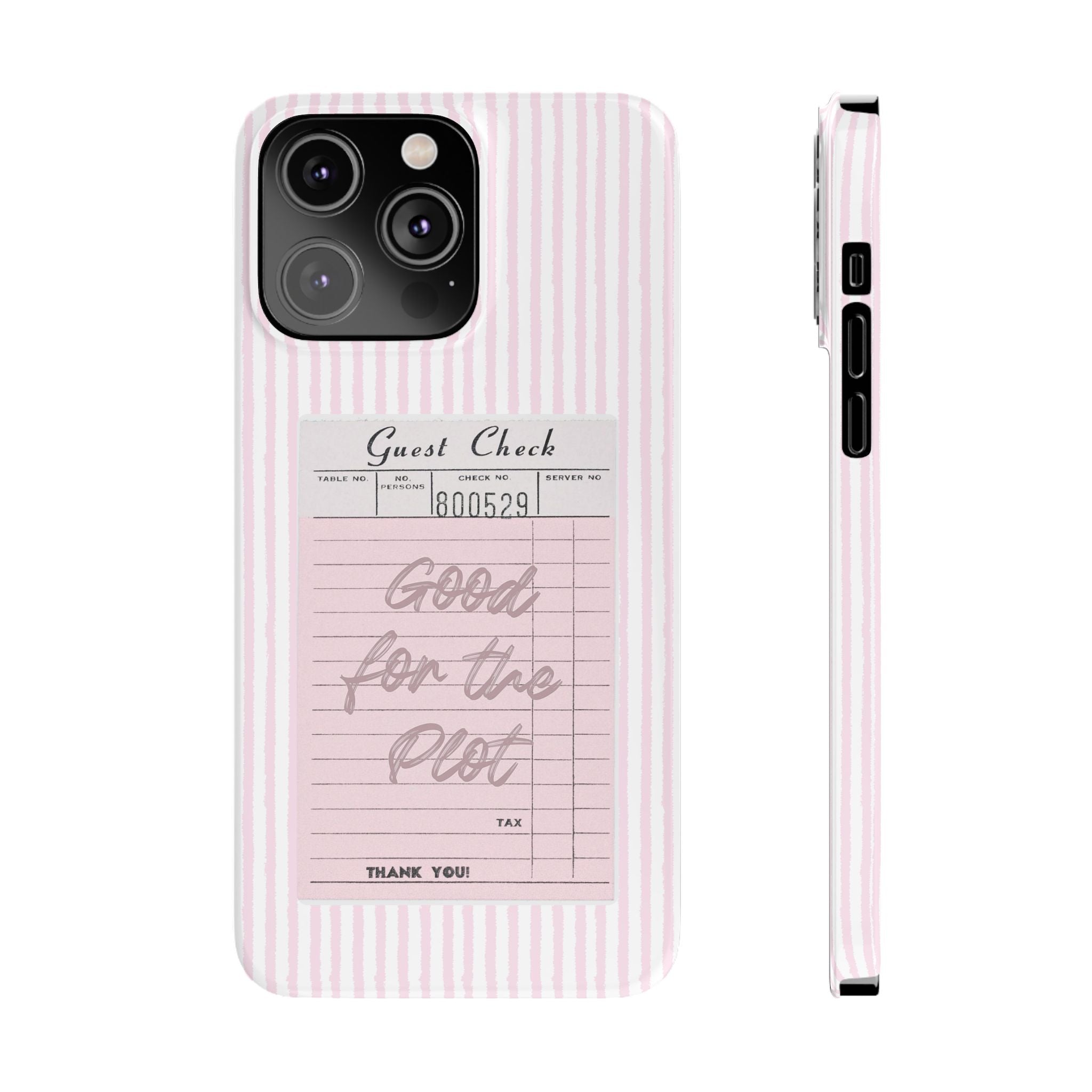 Good For The Plot iPhone Case