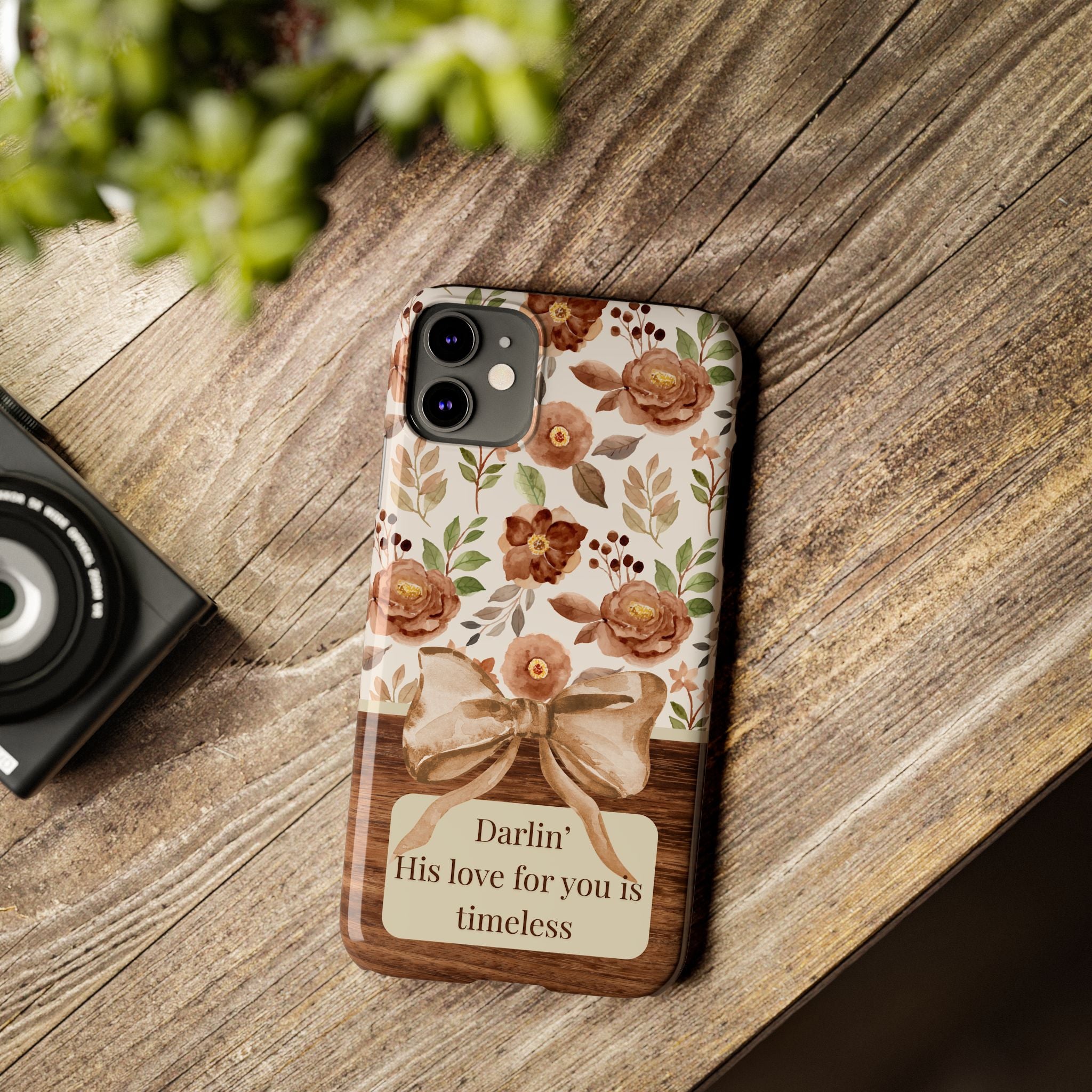Darlin His Love For You Is Timeless iPhone Case