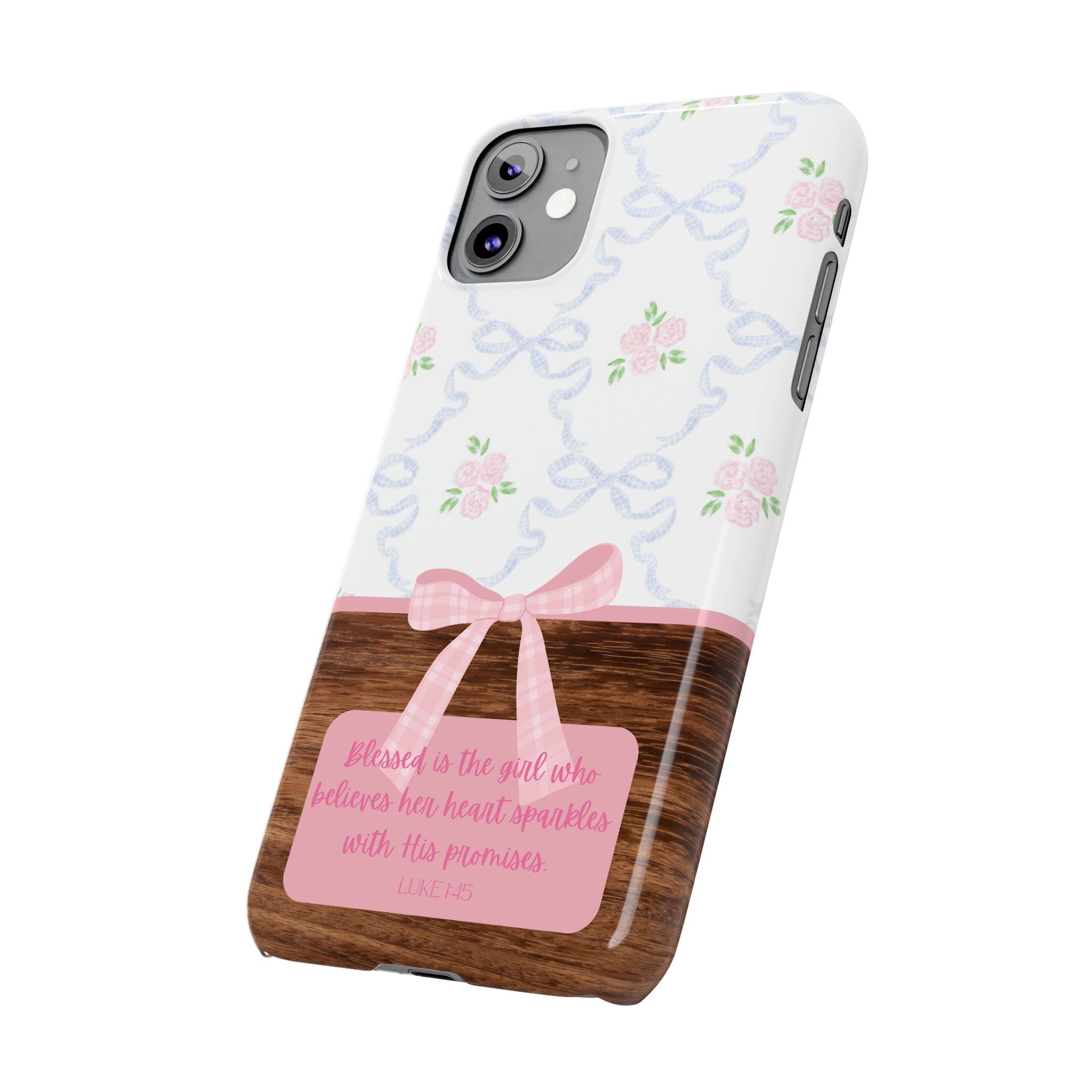 Blessed Is The Girl iPhone Case