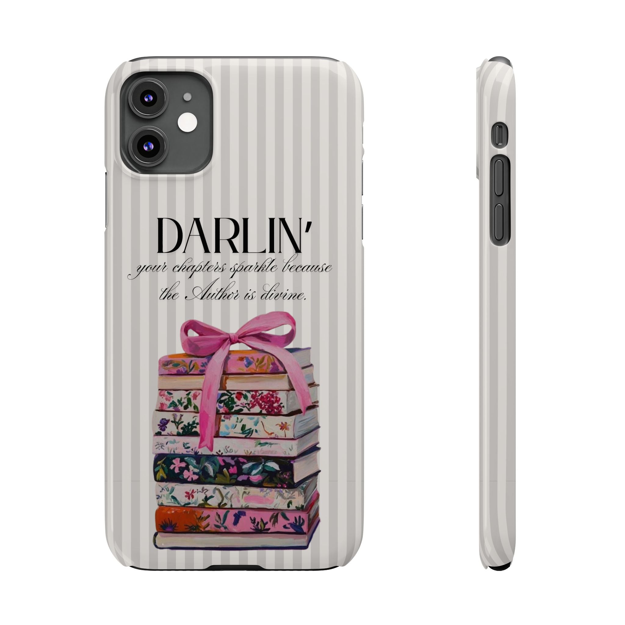 Darlin’ The Author Is Devine iPhone Case