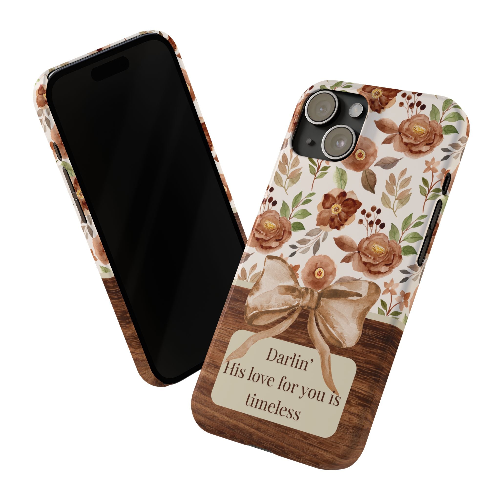 Darlin His Love For You Is Timeless iPhone Case
