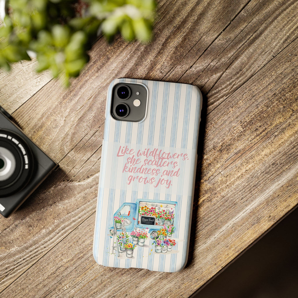 She’s Like Wildflowers iPhone Case