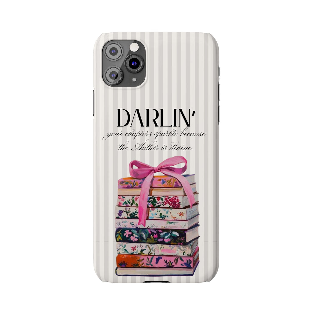 Darlin’ The Author Is Devine iPhone Case