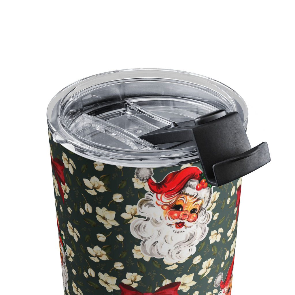 Santa & Bows Mini Tumbler