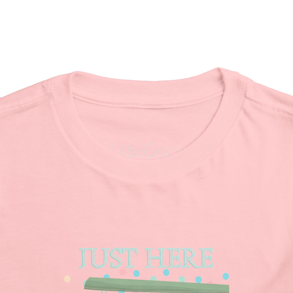 Just here for the snacks golf Toddler Tee