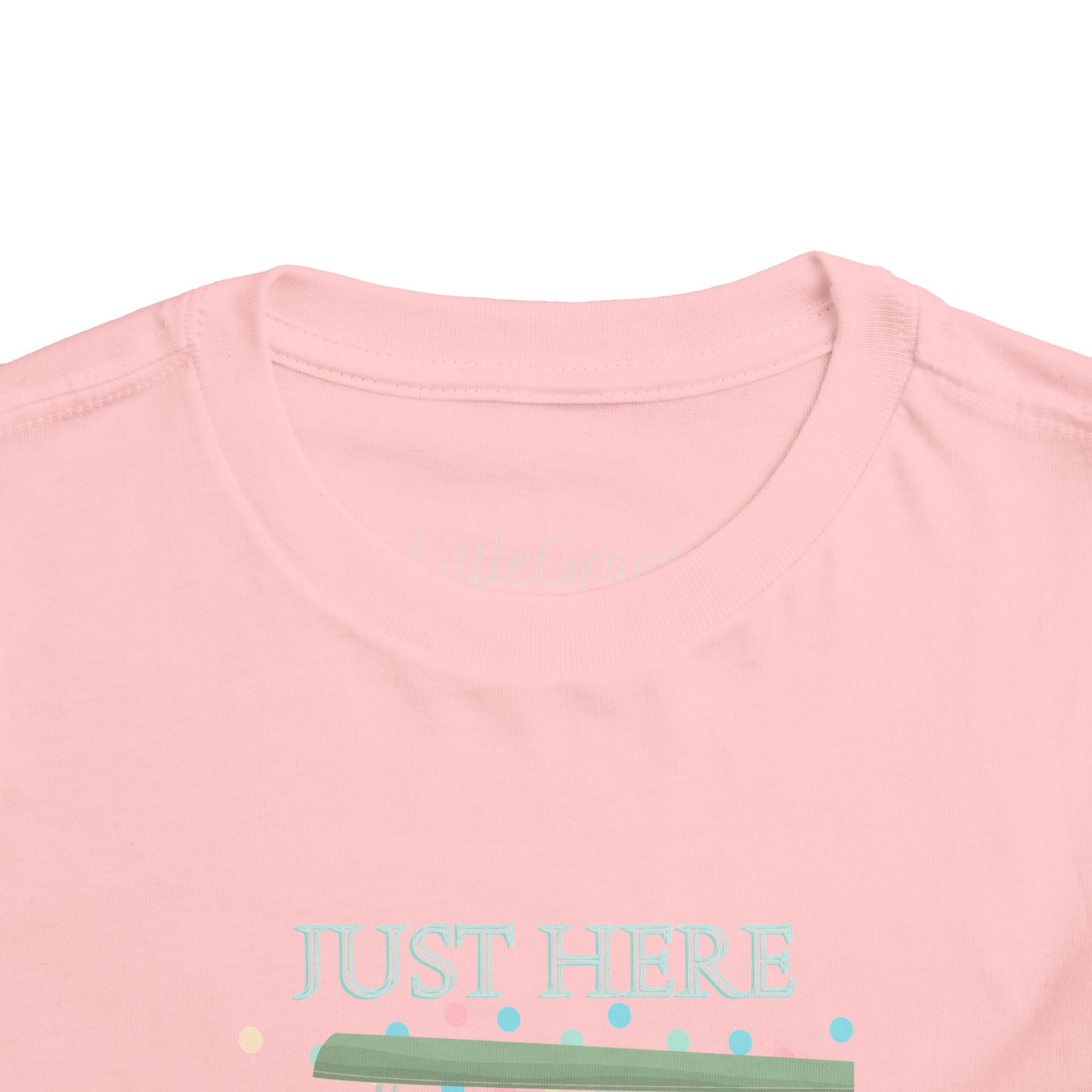 Just here for the snacks golf Toddler Tee