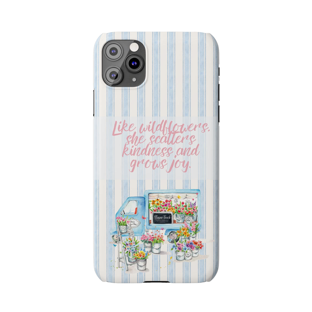 She’s Like Wildflowers iPhone Case