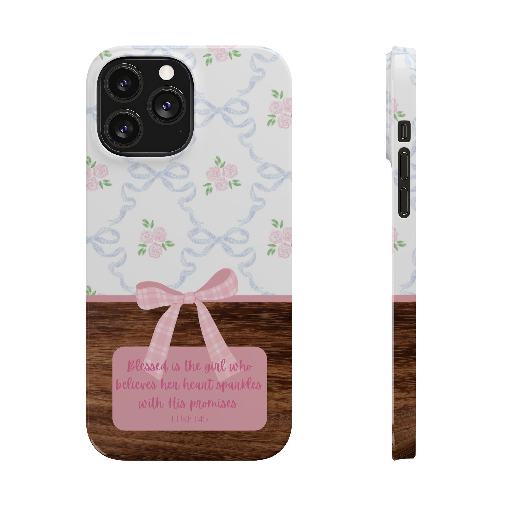 Blessed Is The Girl iPhone Case
