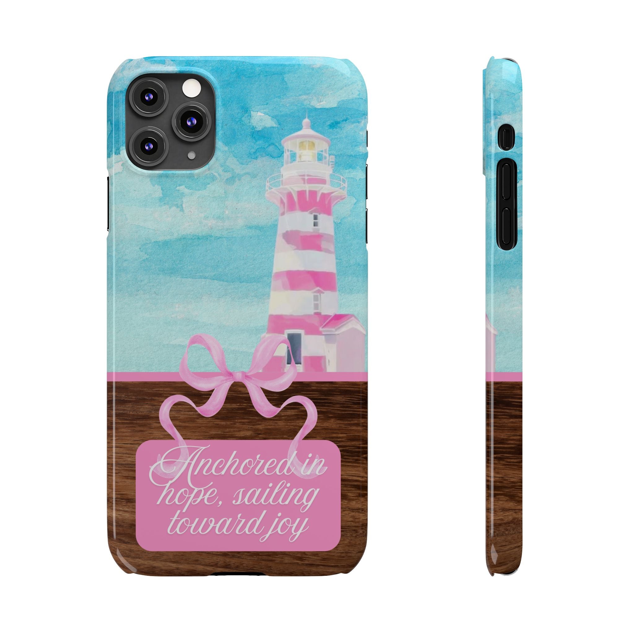Anchored In Hope iPhone Case