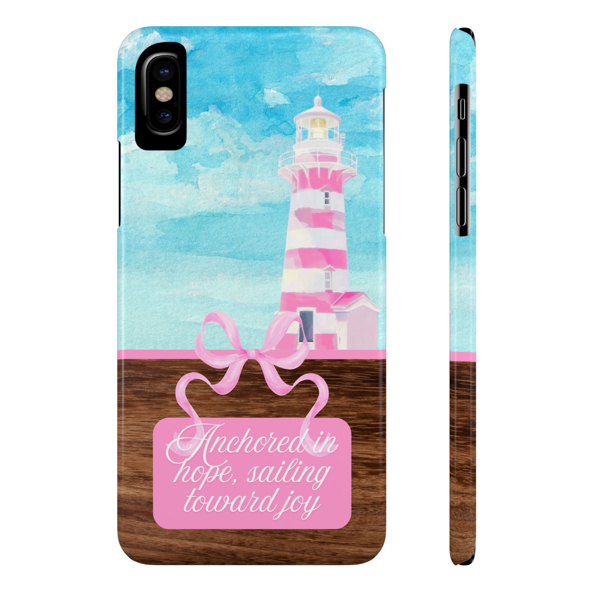 Anchored In Hope iPhone Case