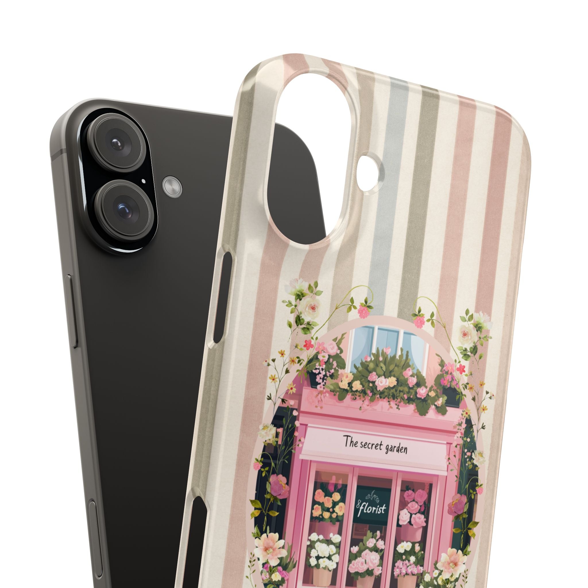 When The Flowers Fade His Word Remains iPhone Case