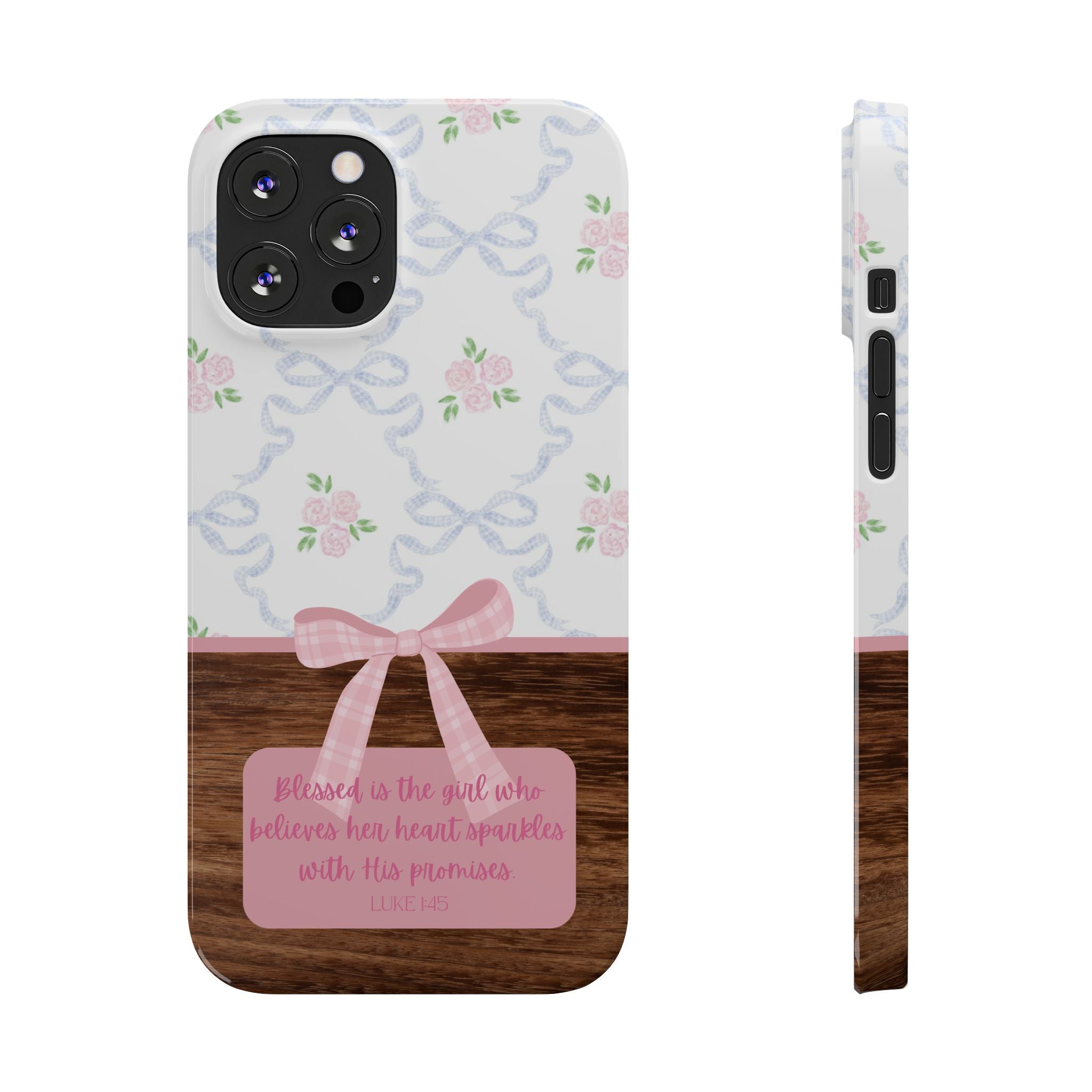 Blessed Is The Girl iPhone Case
