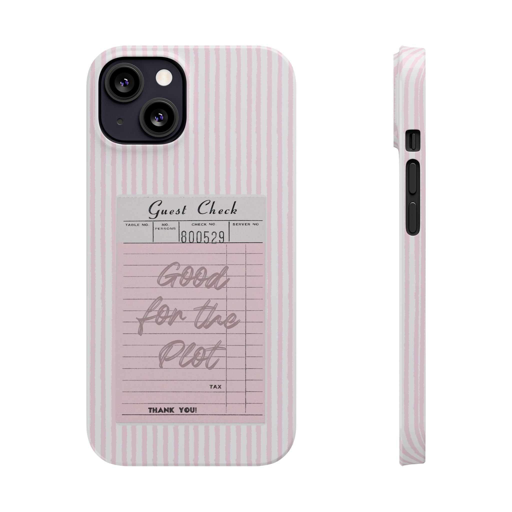 Good For The Plot iPhone Case