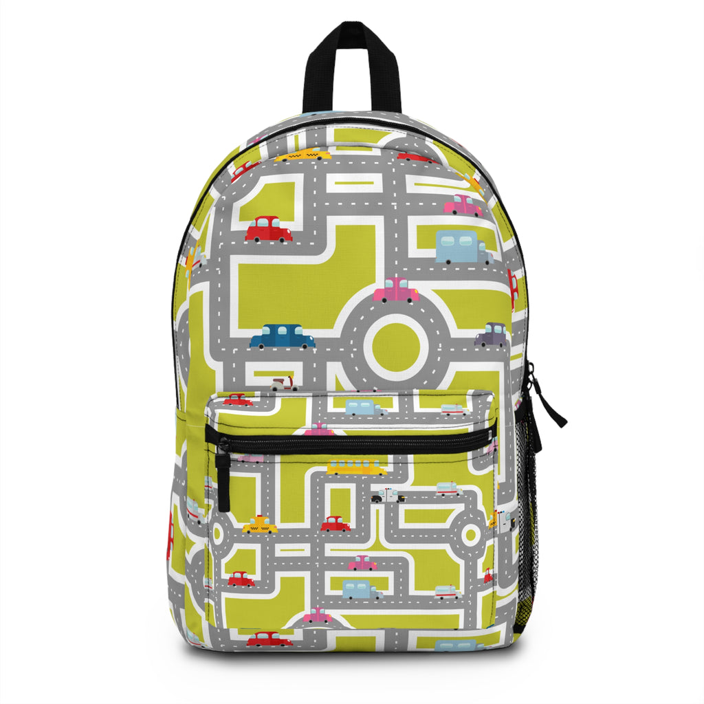 Car Map Kids Backpack