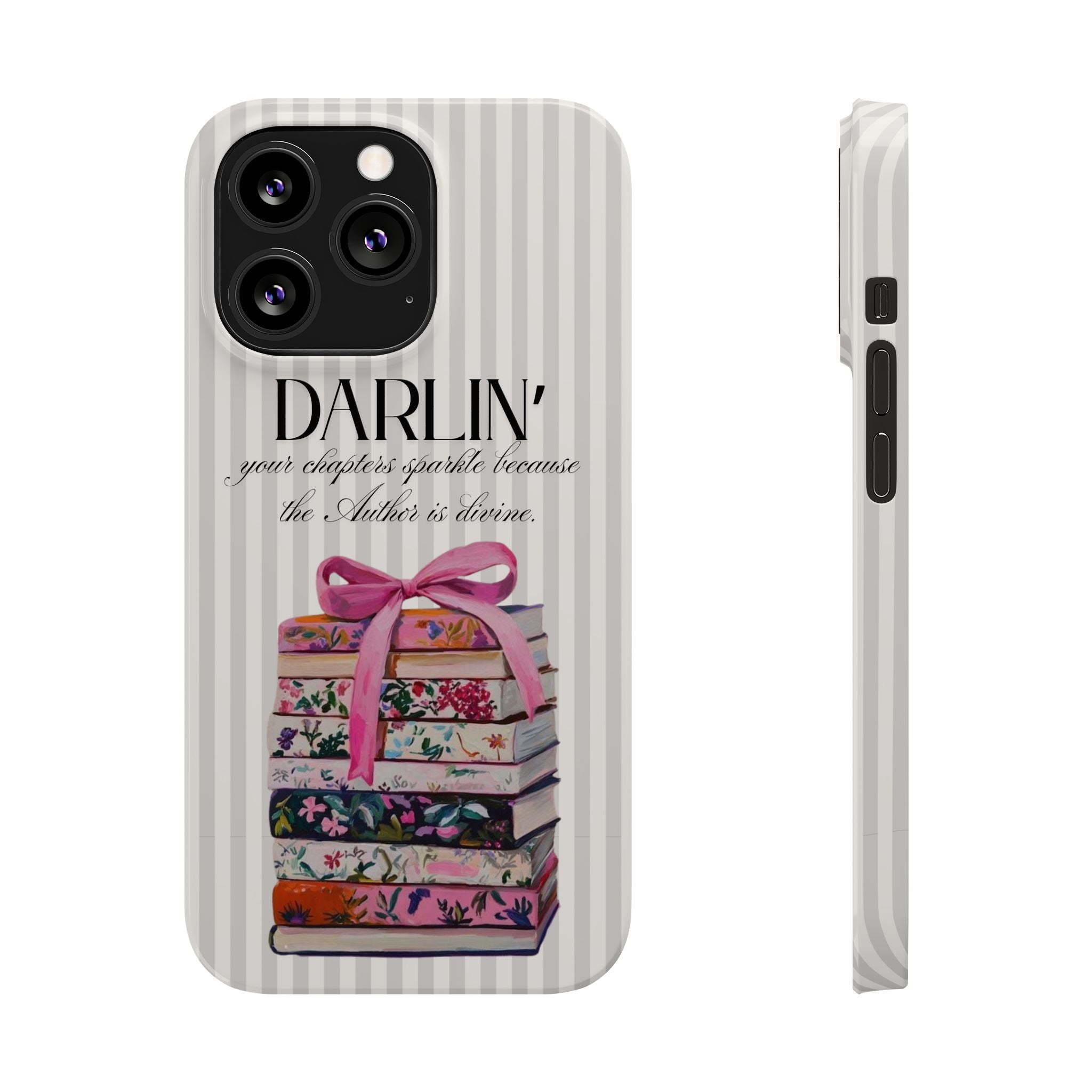 Darlin’ The Author Is Devine iPhone Case