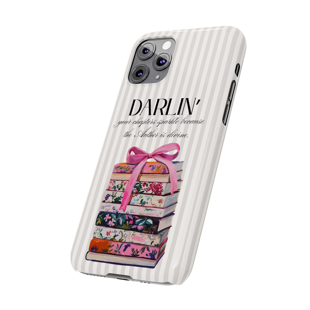 Darlin’ The Author Is Devine iPhone Case