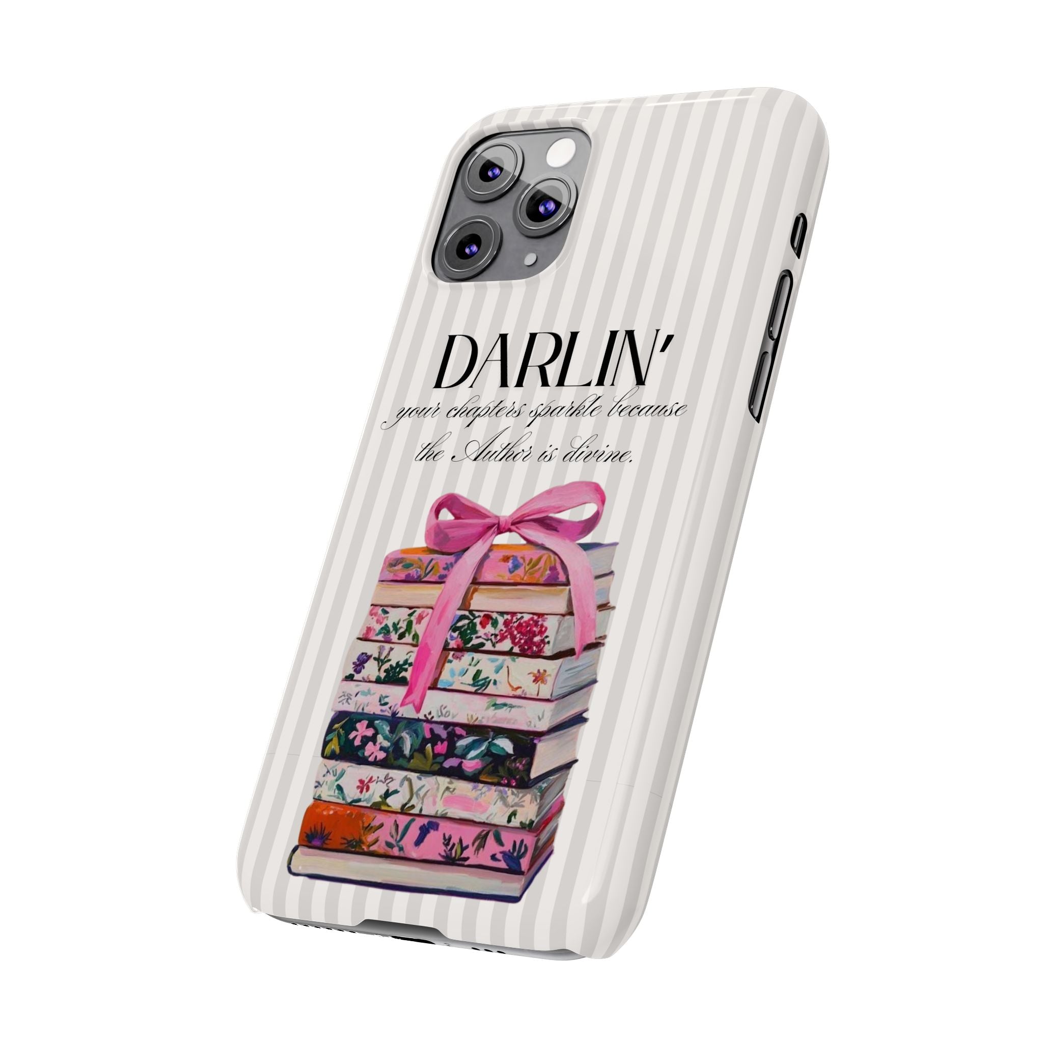 Darlin’ The Author Is Devine iPhone Case