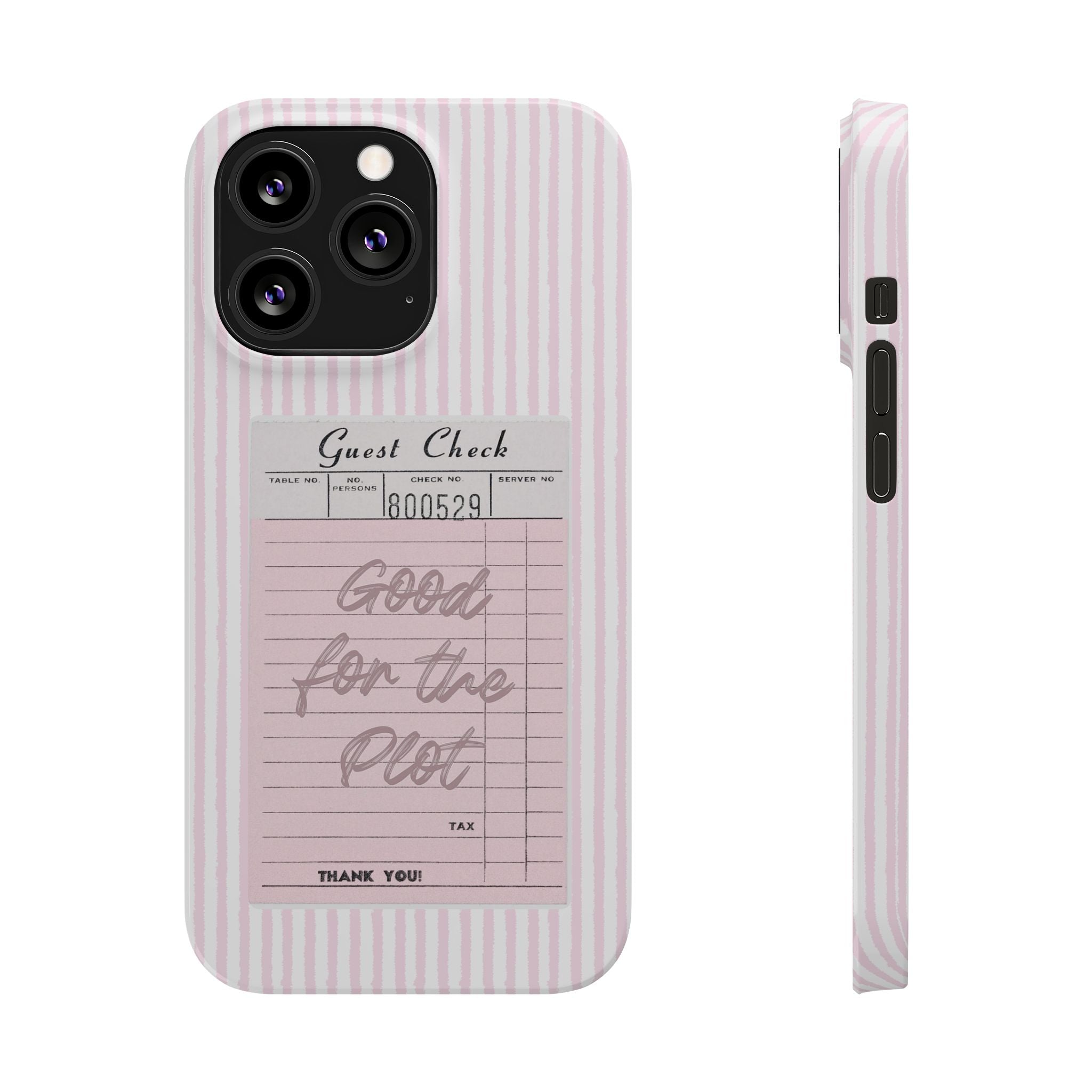 Good For The Plot iPhone Case