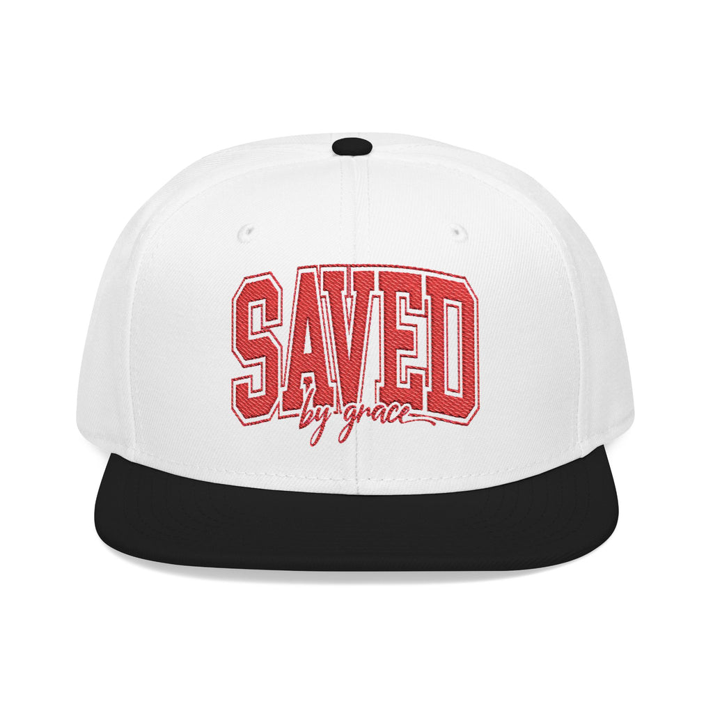 Saved By Grace Embroidered Hat