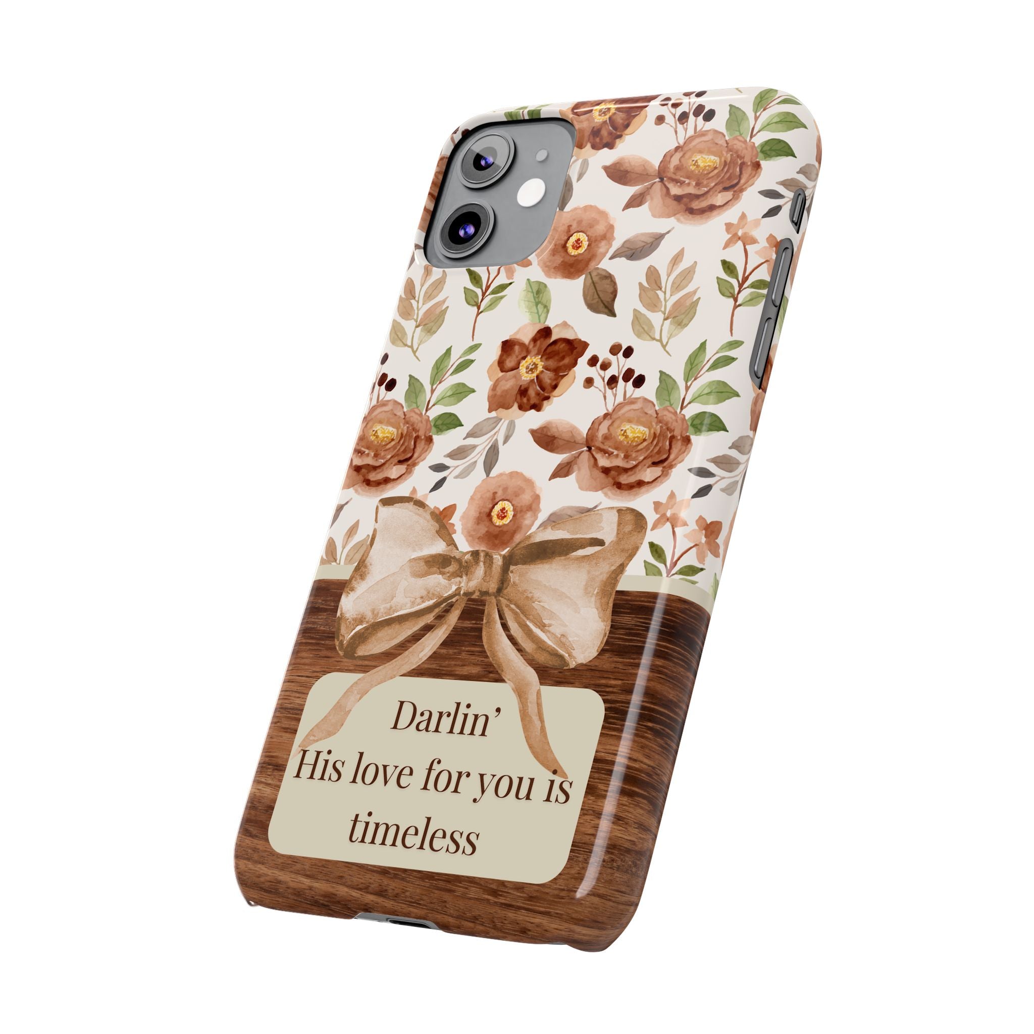 Darlin His Love For You Is Timeless iPhone Case