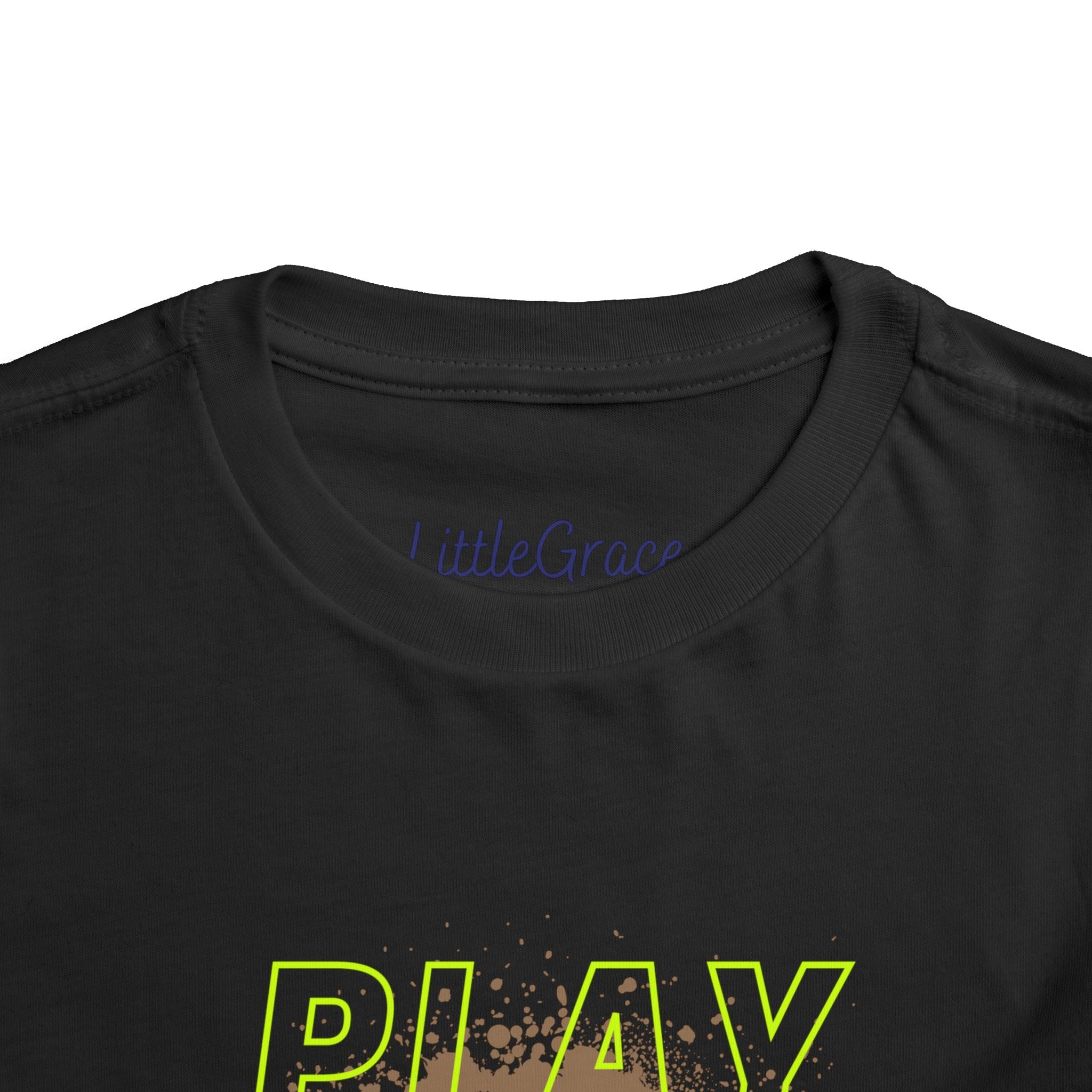 Play Hard Pray Hard Toddler Tee