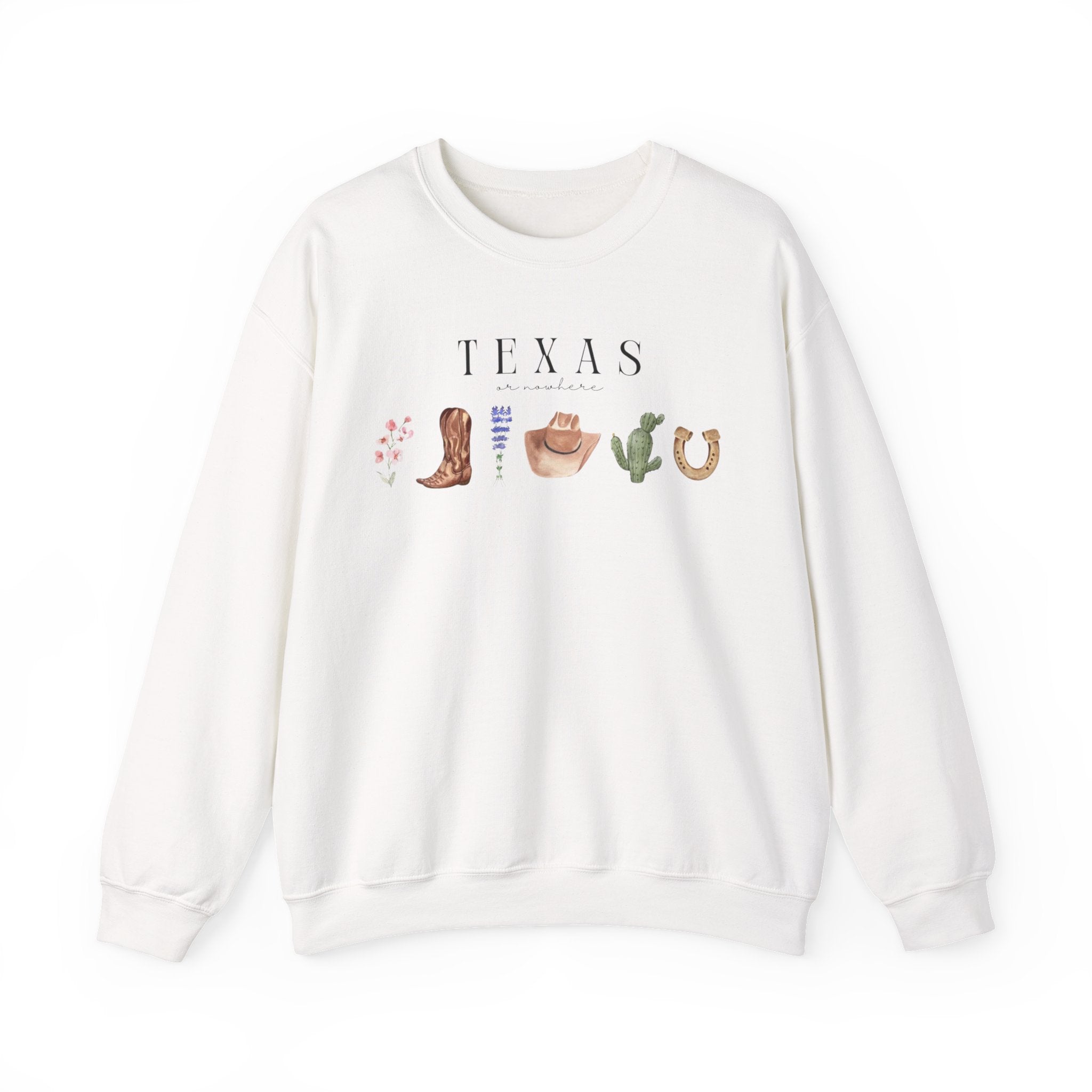 Texas Or Nowhere Cozy Sweatshirt