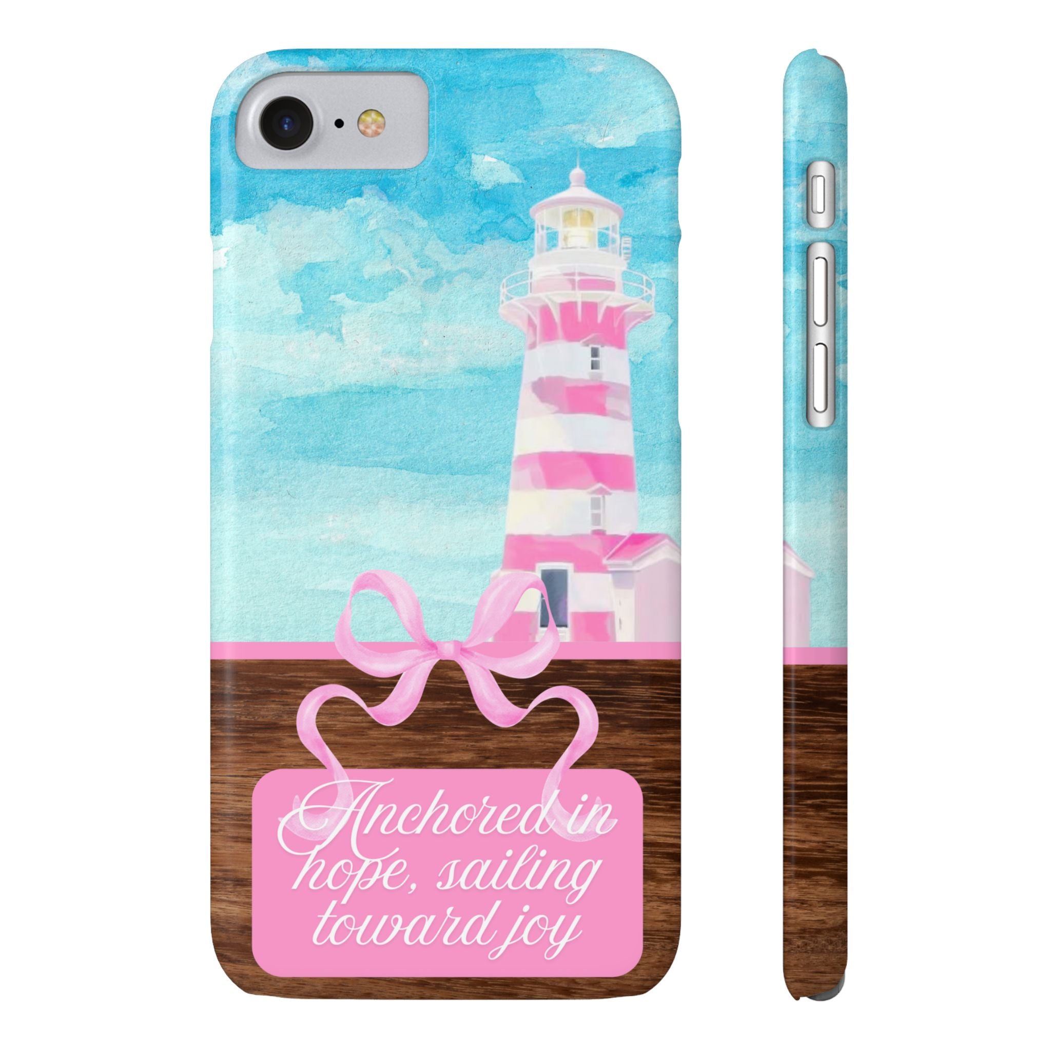 Anchored In Hope iPhone Case