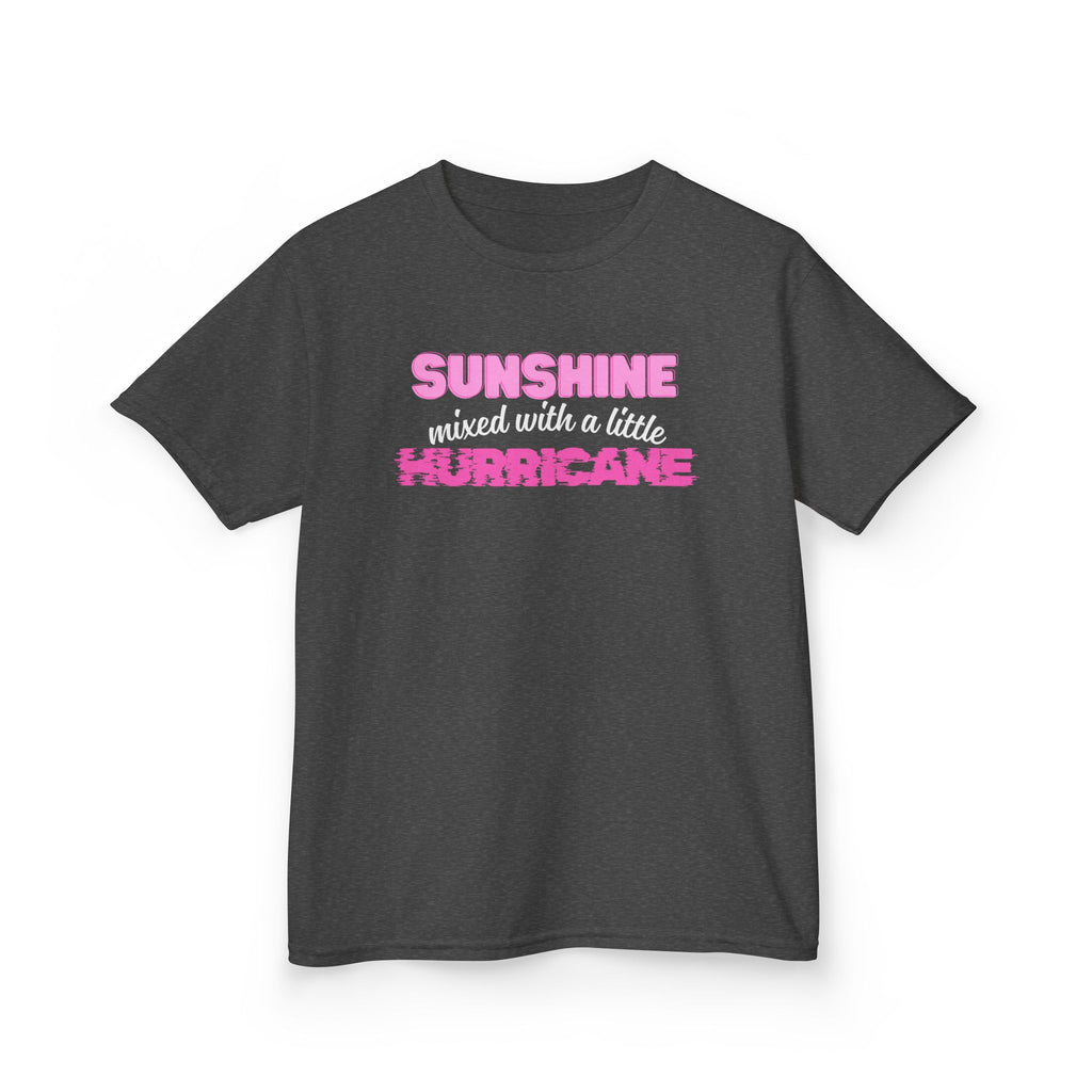 Sunshine Mixed With A Little Hurricane Kids Tee