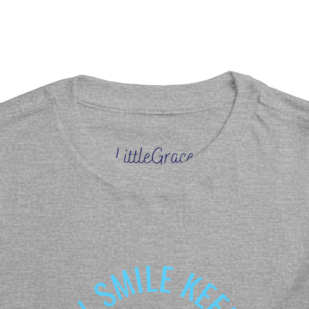 My Smile Keeps Me Out Of Trouble Toddler Tee