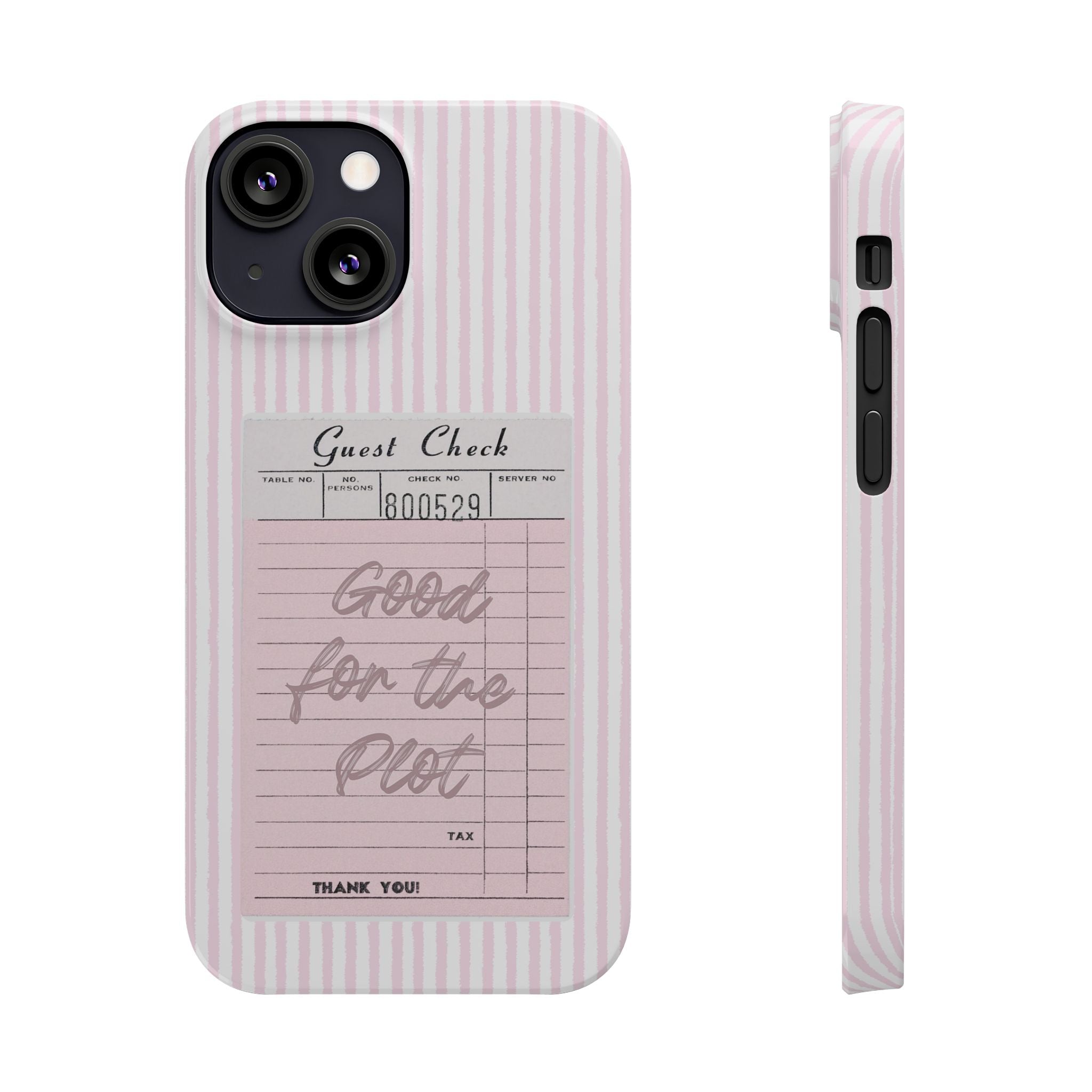 Good For The Plot iPhone Case