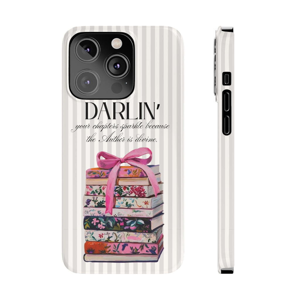 Darlin’ The Author Is Devine iPhone Case