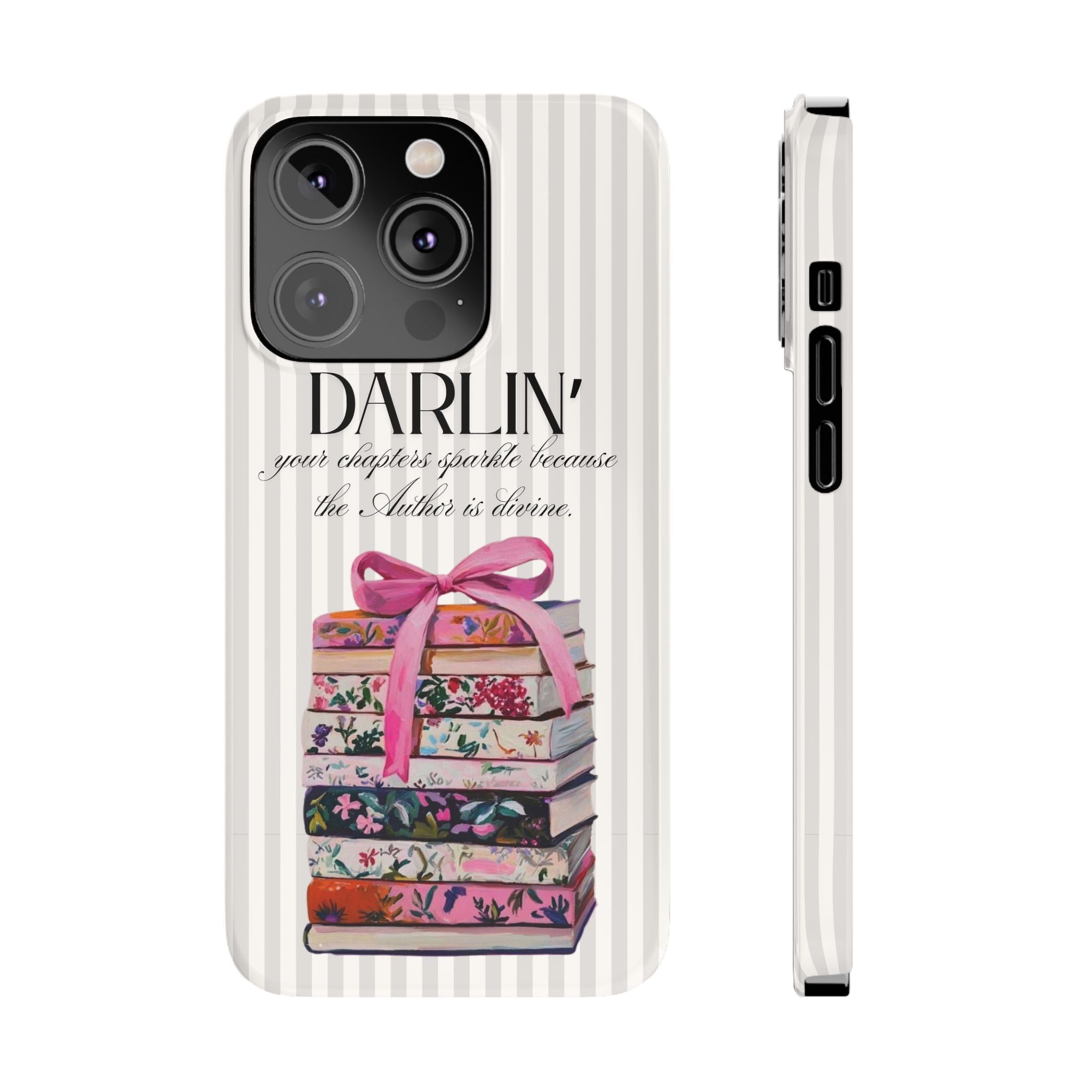 Darlin’ The Author Is Devine iPhone Case