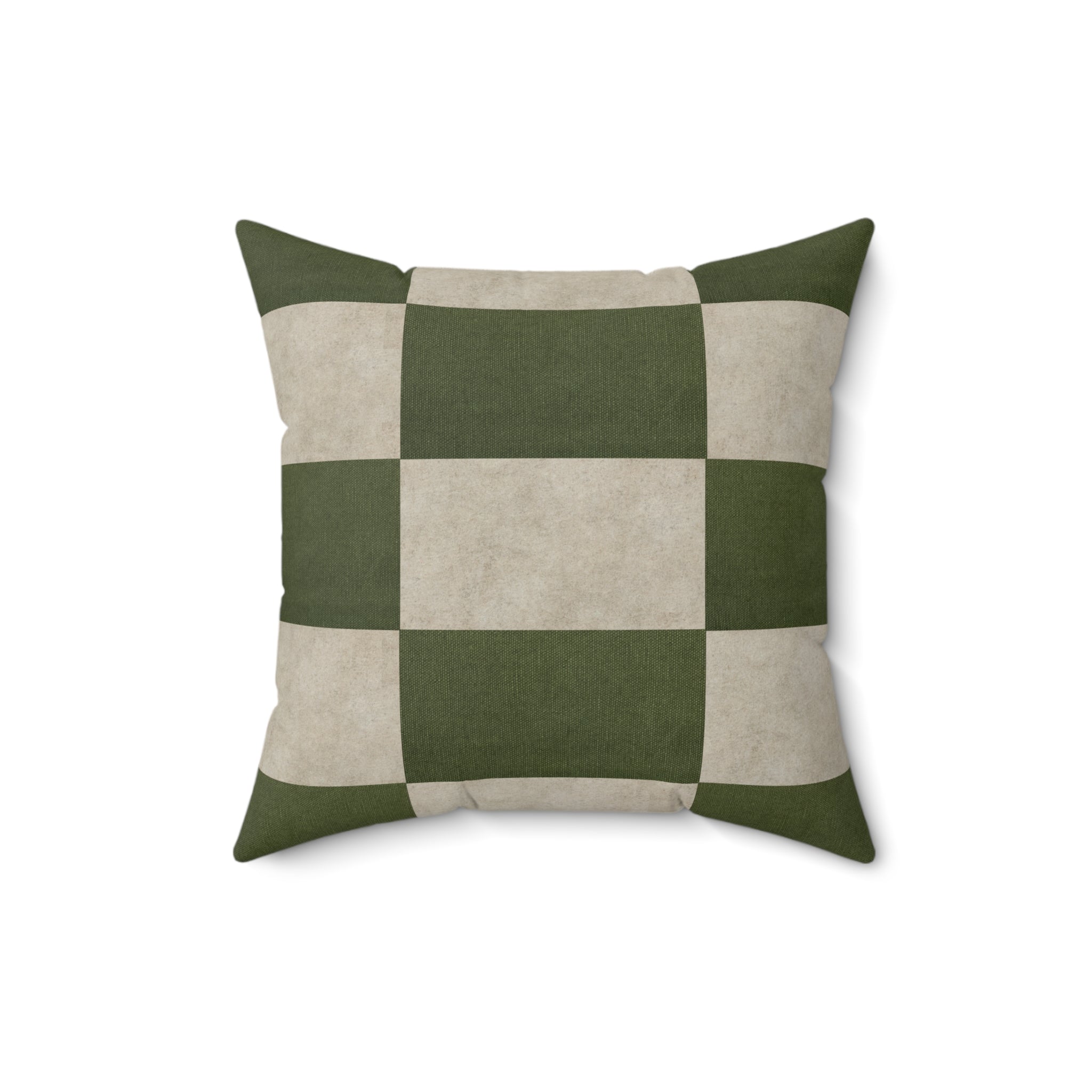 Stone & Green Pillow