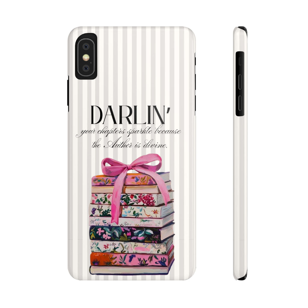 Darlin’ The Author Is Devine iPhone Case