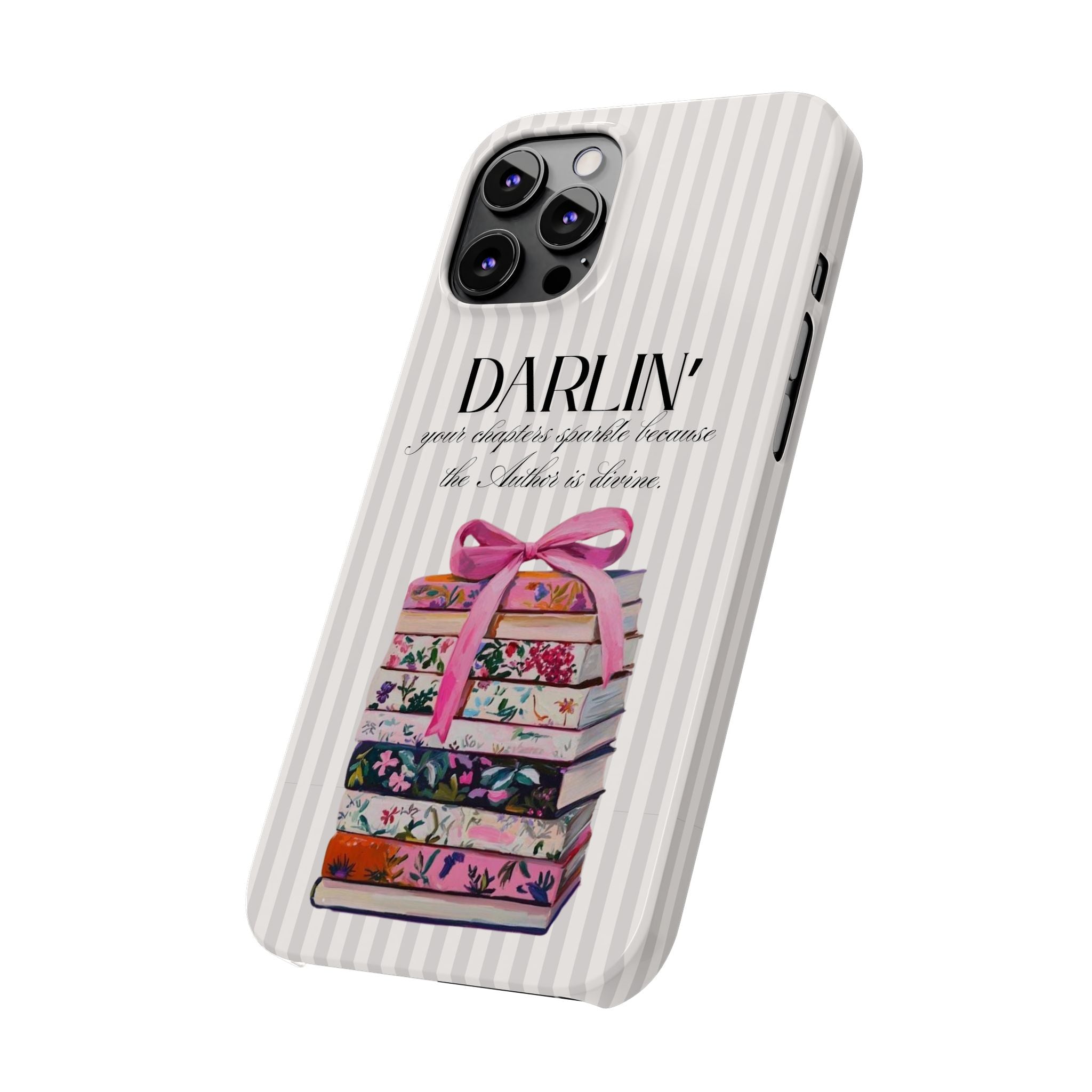 Darlin’ The Author Is Devine iPhone Case