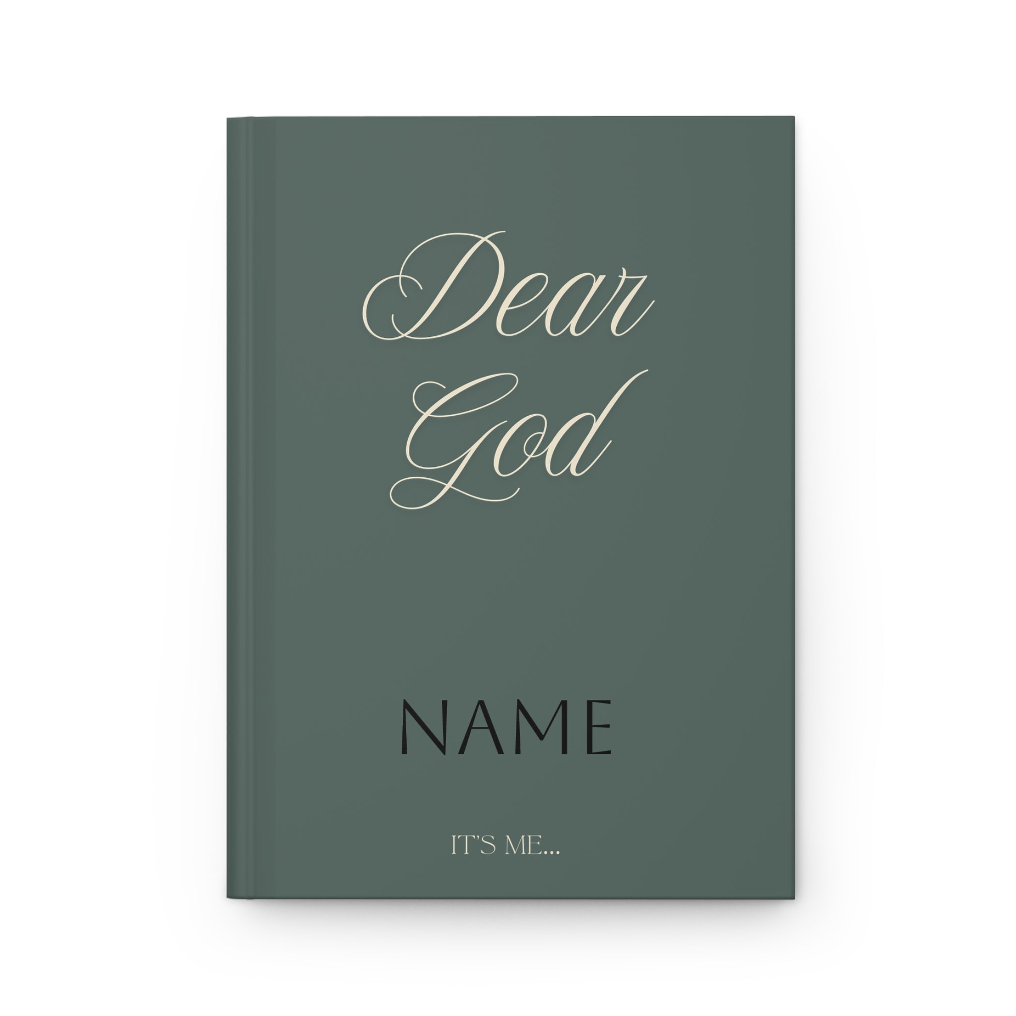 Dear God it’s Me Journal