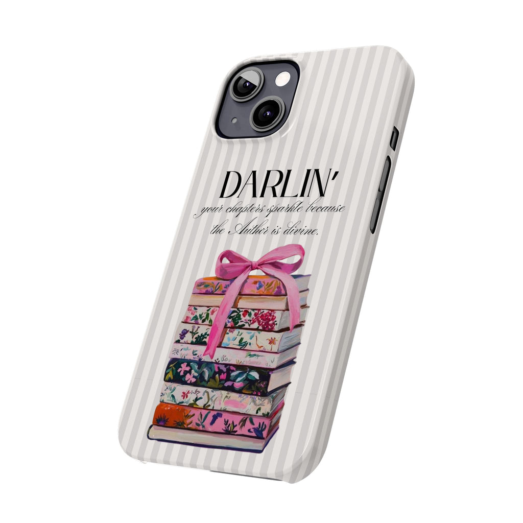 Darlin’ The Author Is Devine iPhone Case