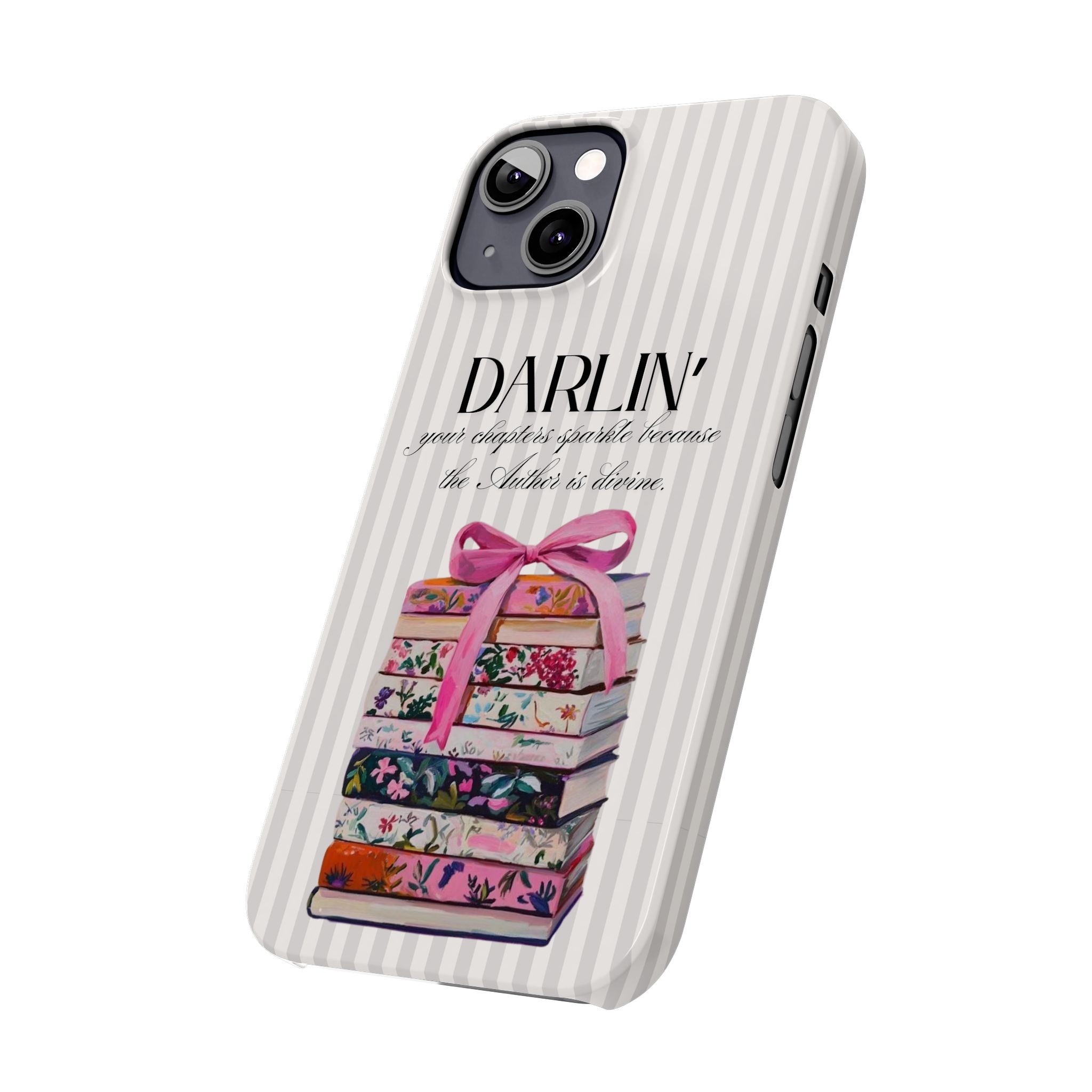 Darlin’ The Author Is Devine iPhone Case