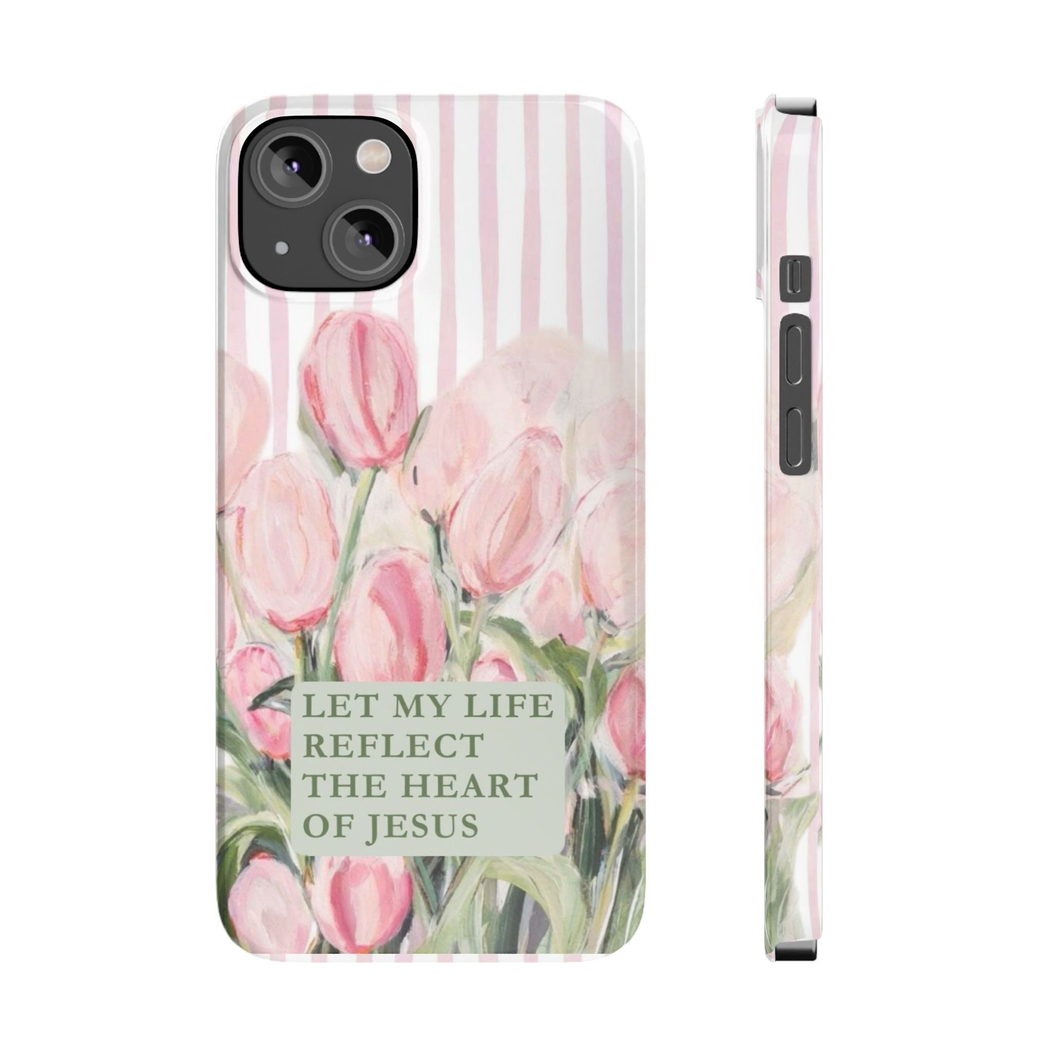 Let My Life Reflect The Heart Of Jesus iPhone Case