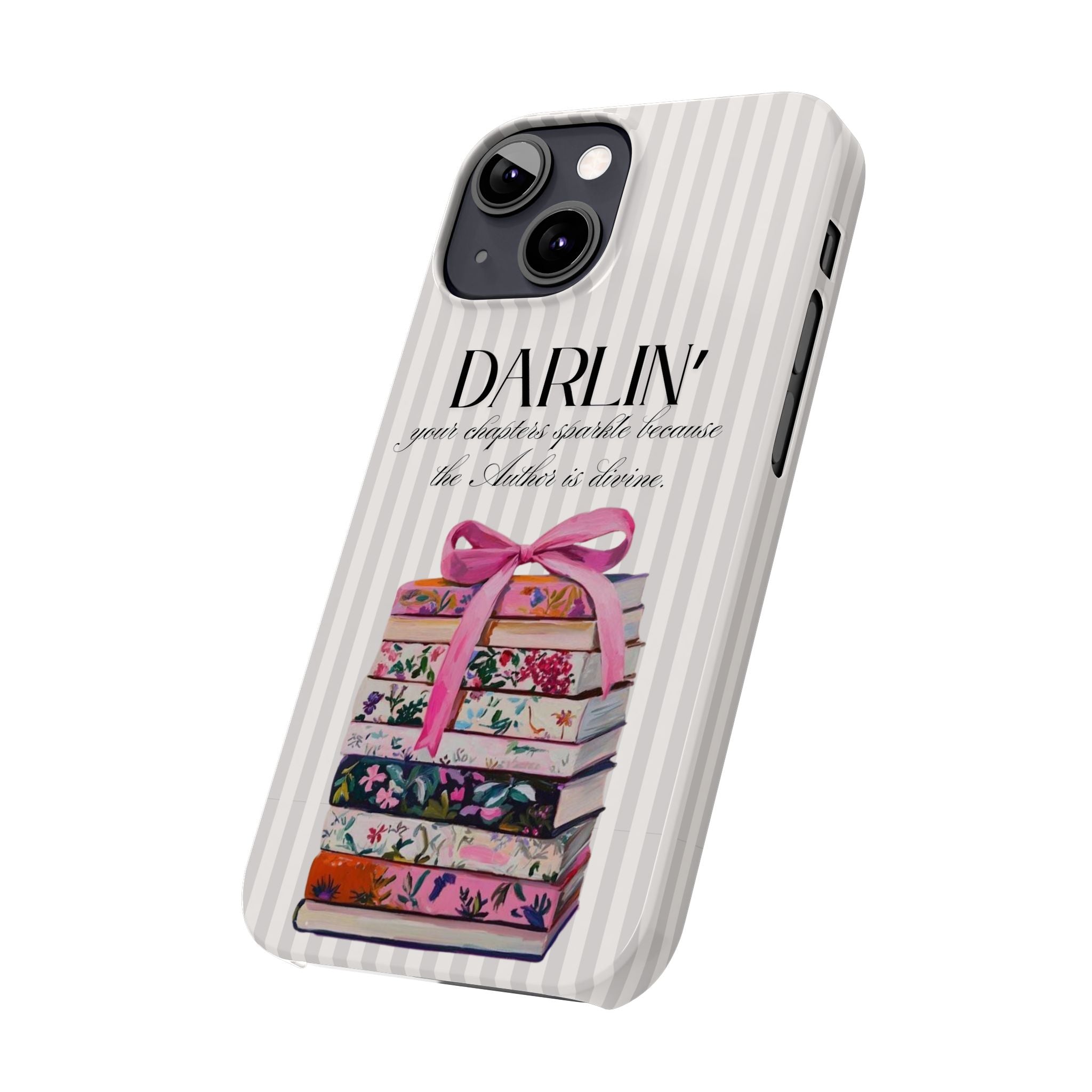 Darlin’ The Author Is Devine iPhone Case