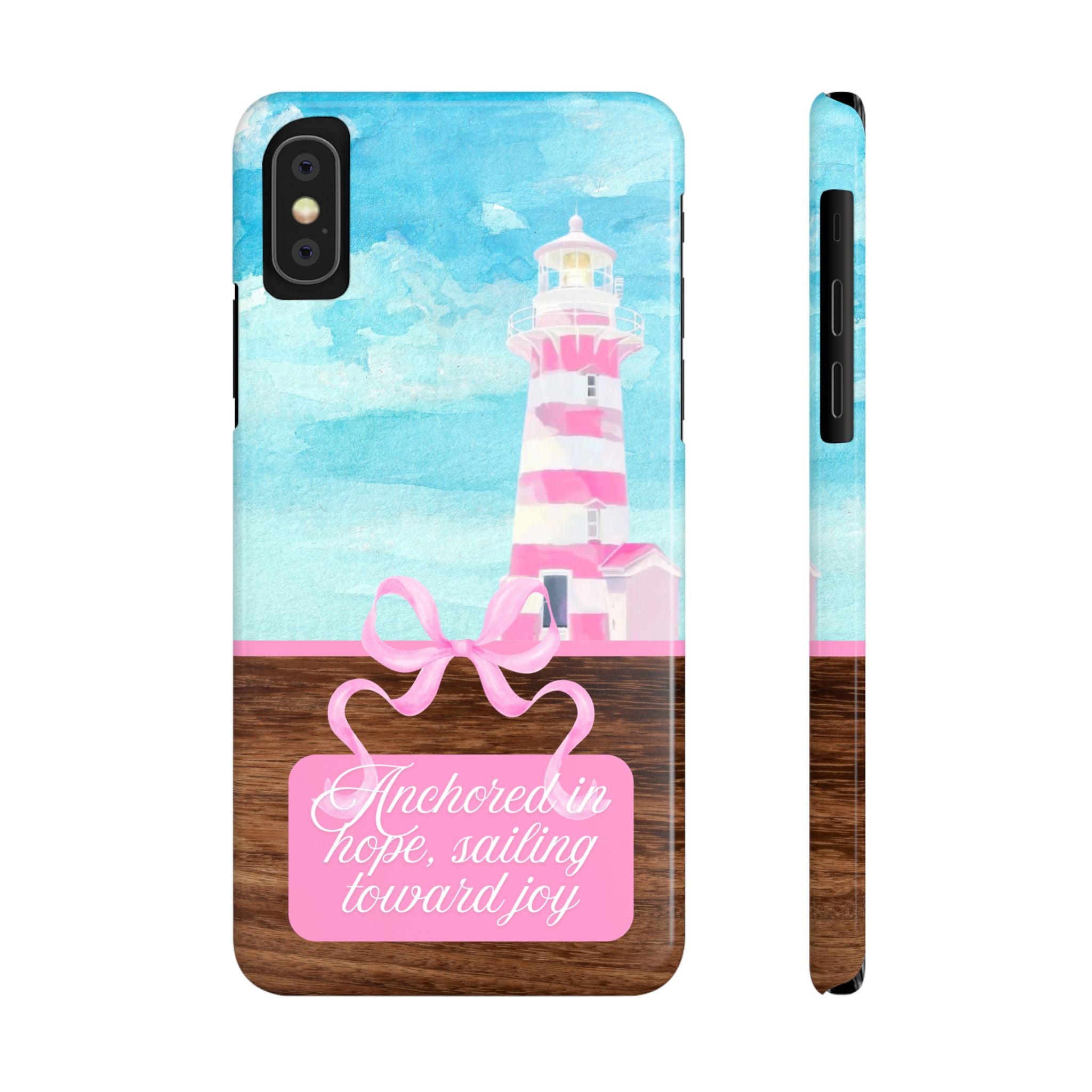 Anchored In Hope iPhone Case