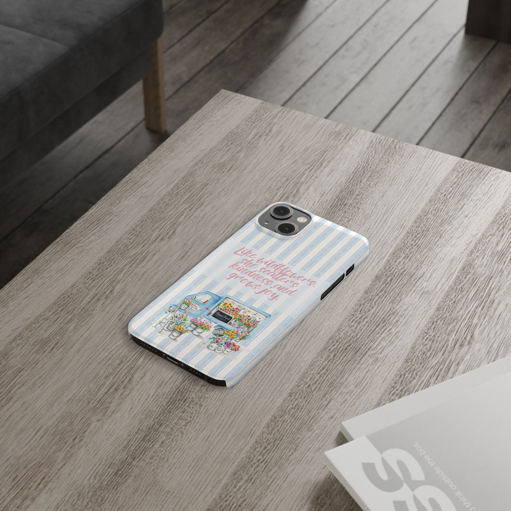 She’s Like Wildflowers iPhone Case
