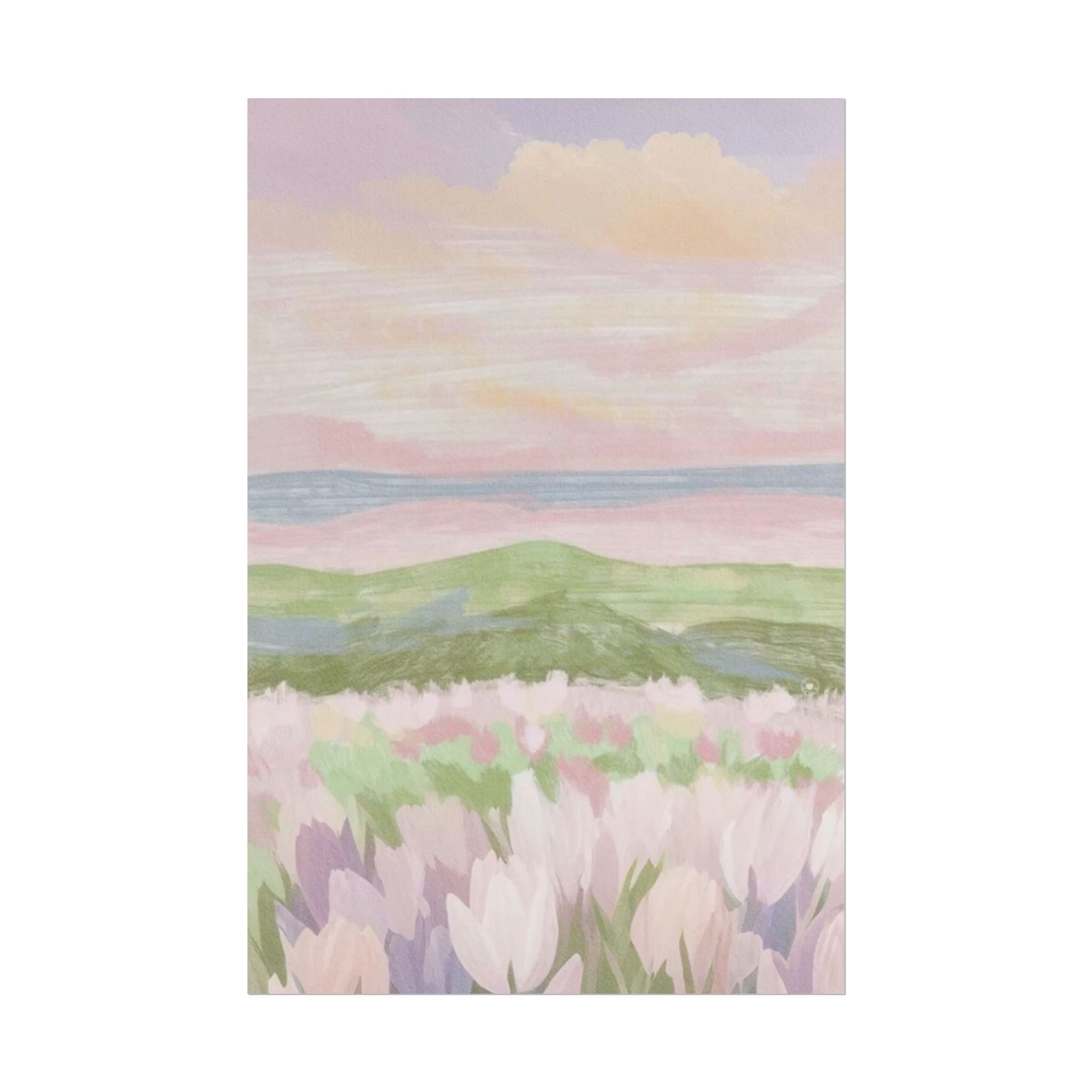 Tulip Field Unframed Poster