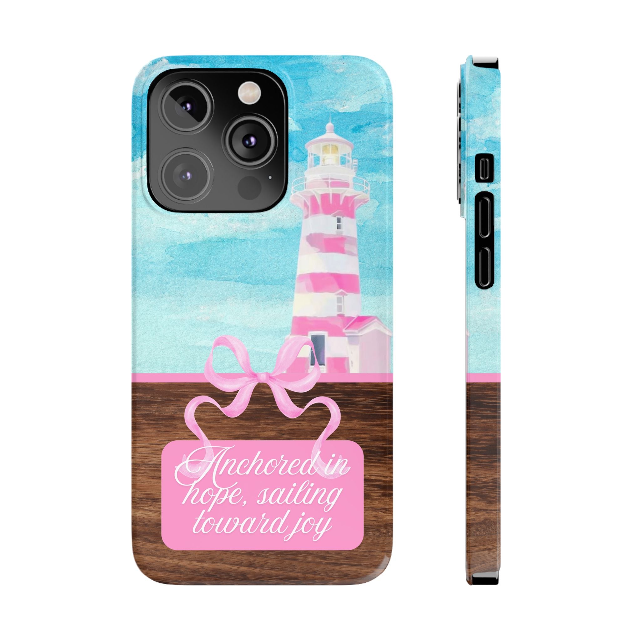 Anchored In Hope iPhone Case
